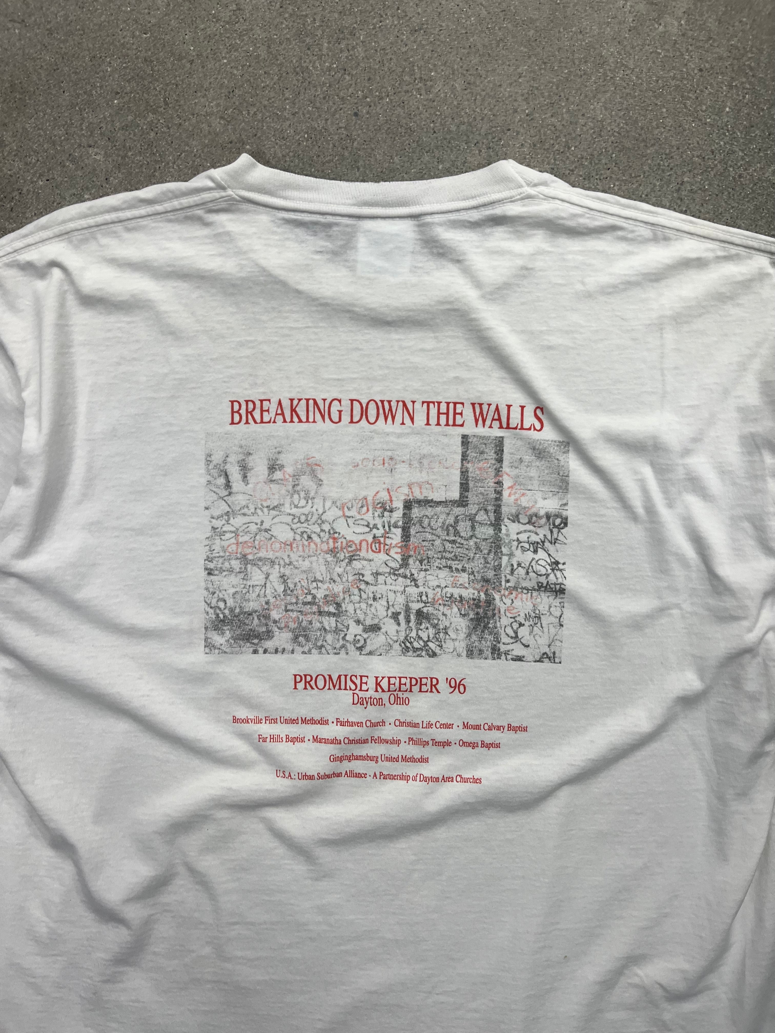1996 Labour In Vain Jesus T-Shirt - XL