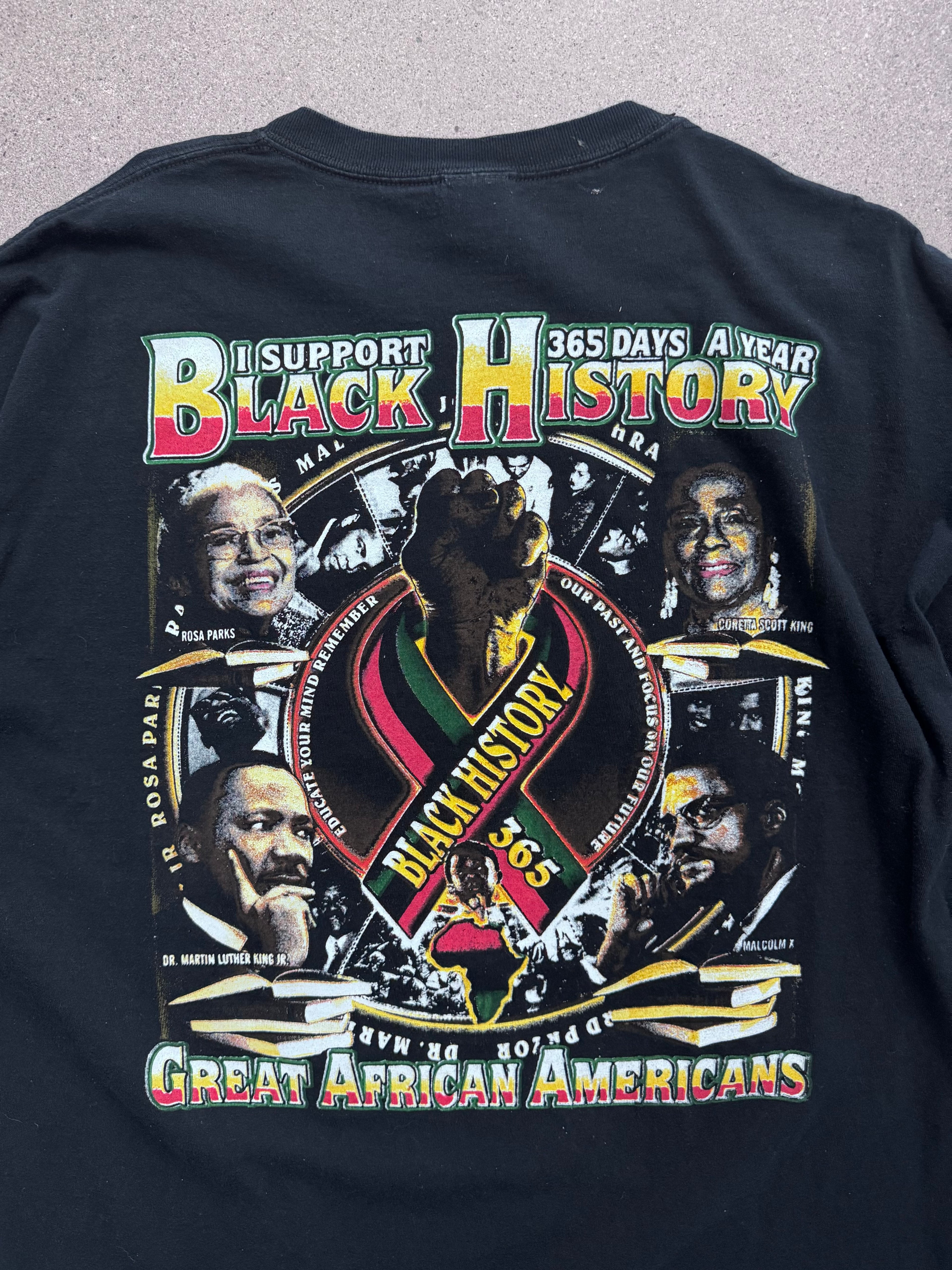 365 Days Of Black History Tribute T-Shirt - XXL