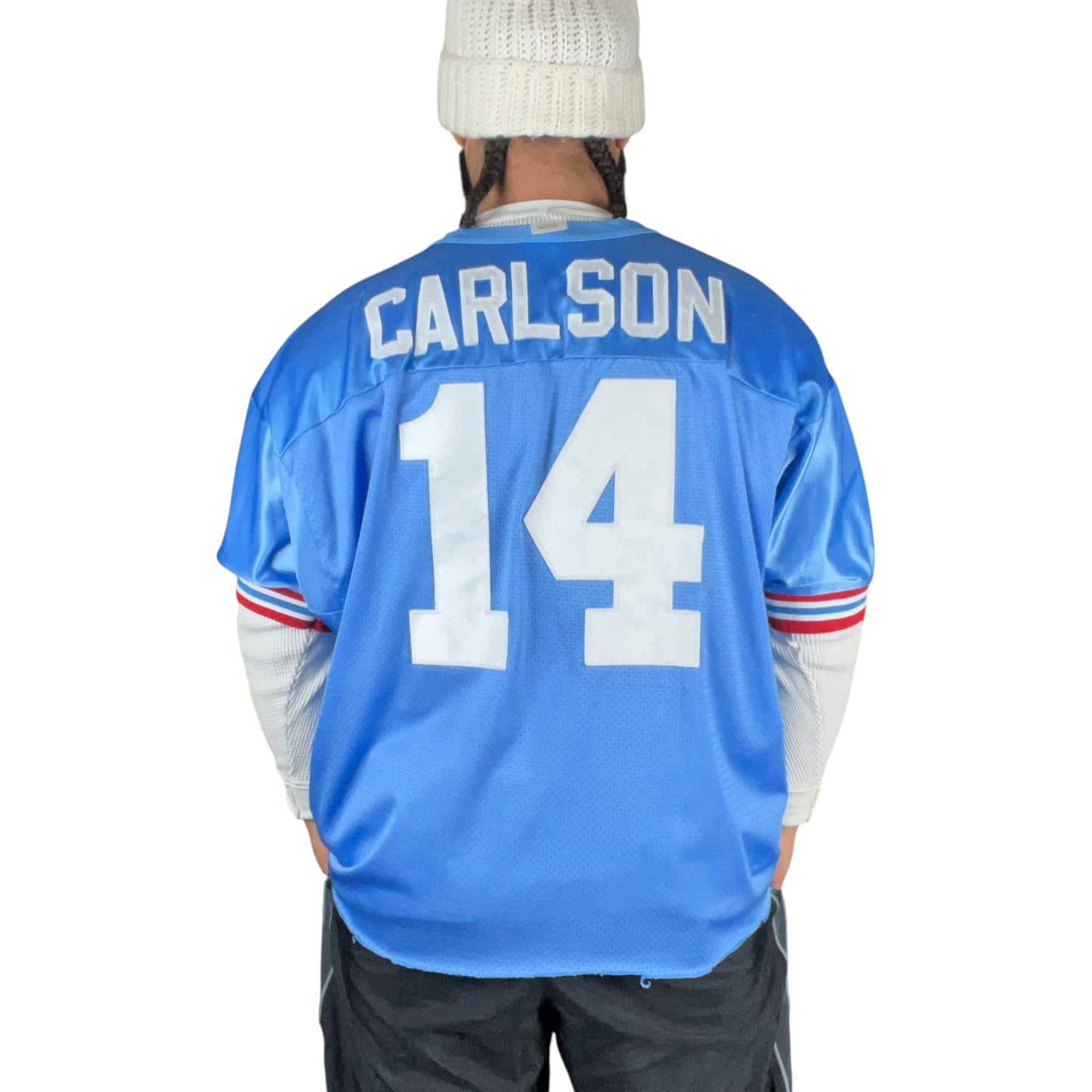 Wilson Houston Oilers Cropped NFL Jersey - XXL