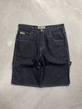 Brooklyn Xpress Baggy Carpenter Jean Shorts - 38”