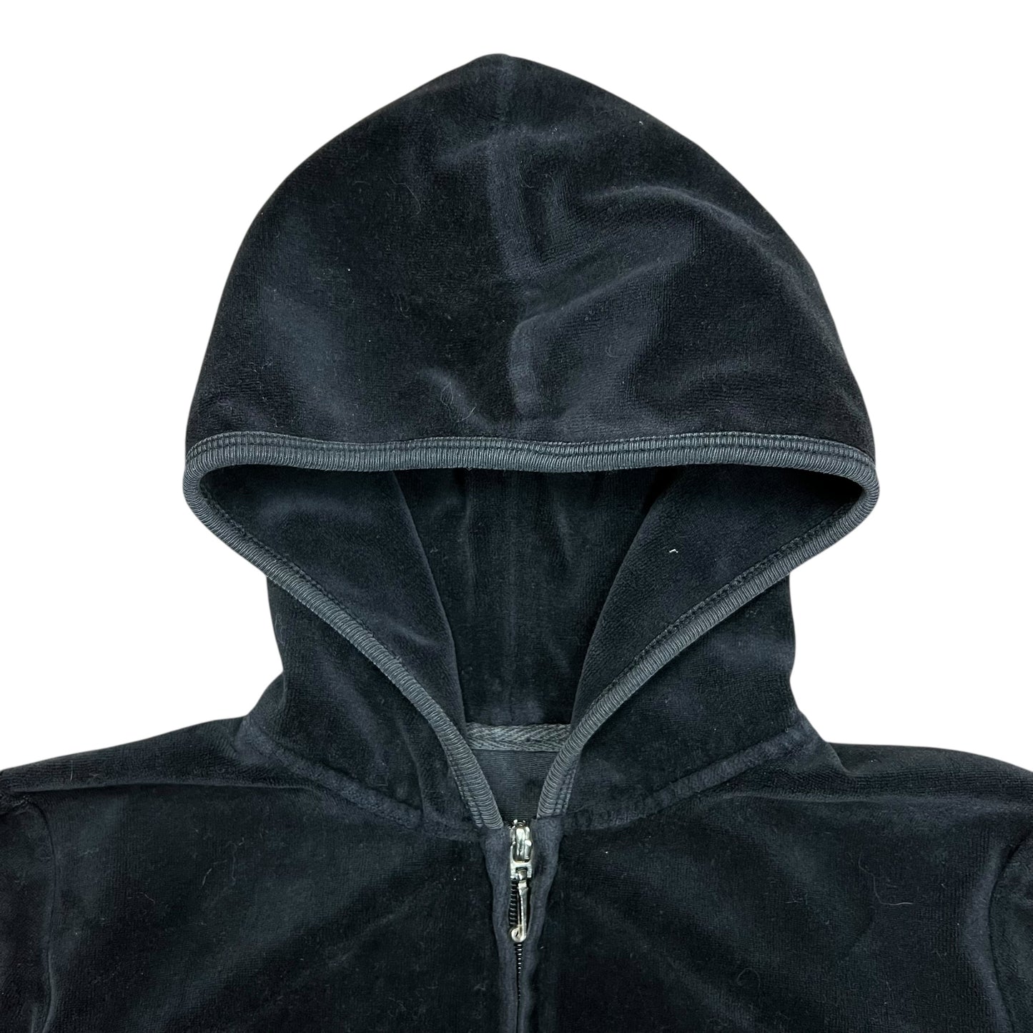 Juicy Couture Her Majesty Full-Zip Hoodie - XS