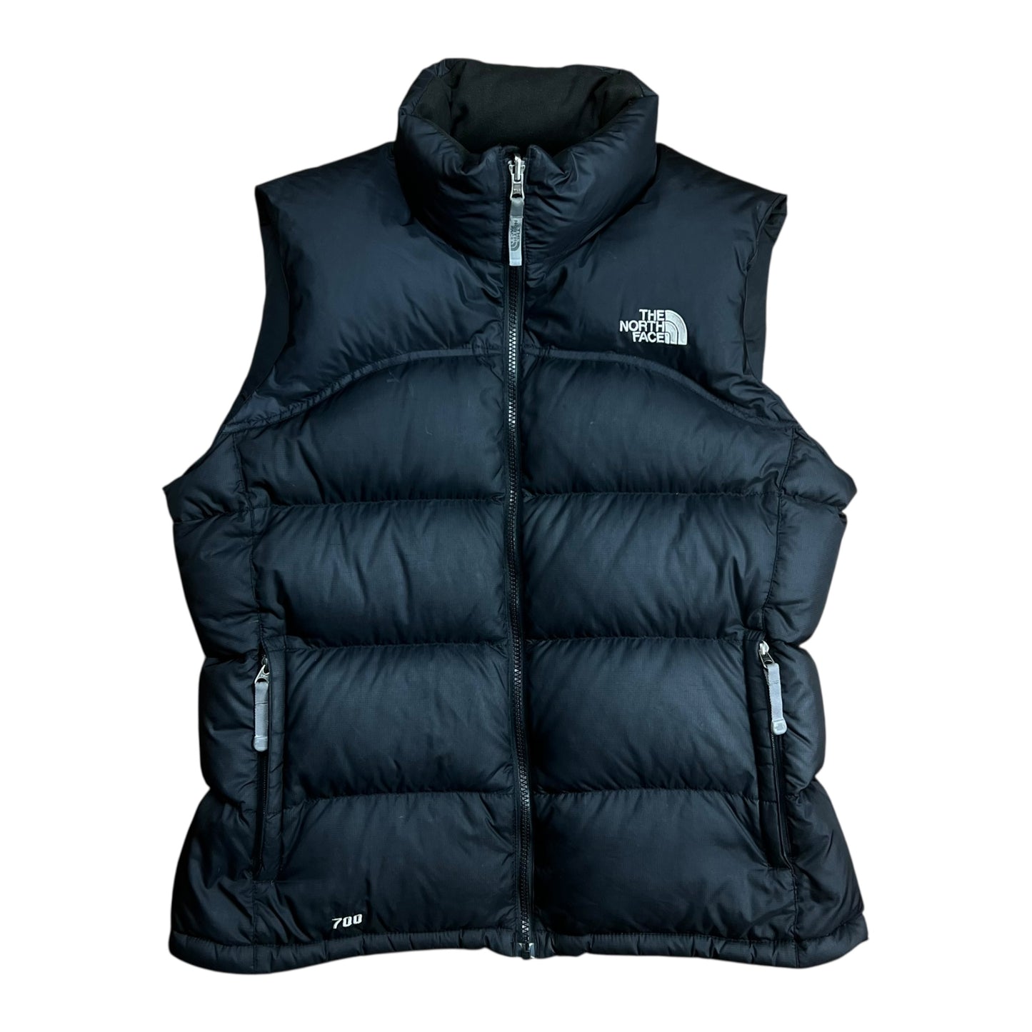 The North Face 700 Series Black Puffer Vest - M