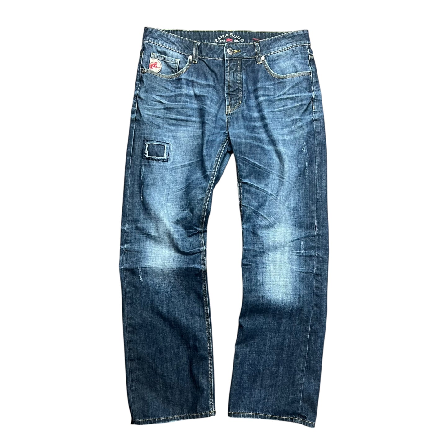 Parasuco Faded Straight Leg Jeans - 34”