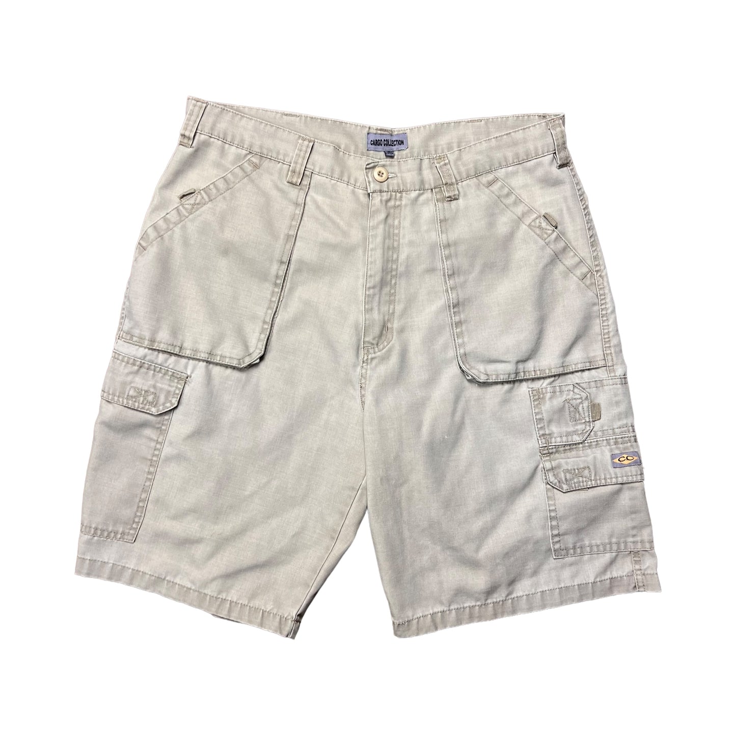 1990’s Tan Cargo Shorts - 34”