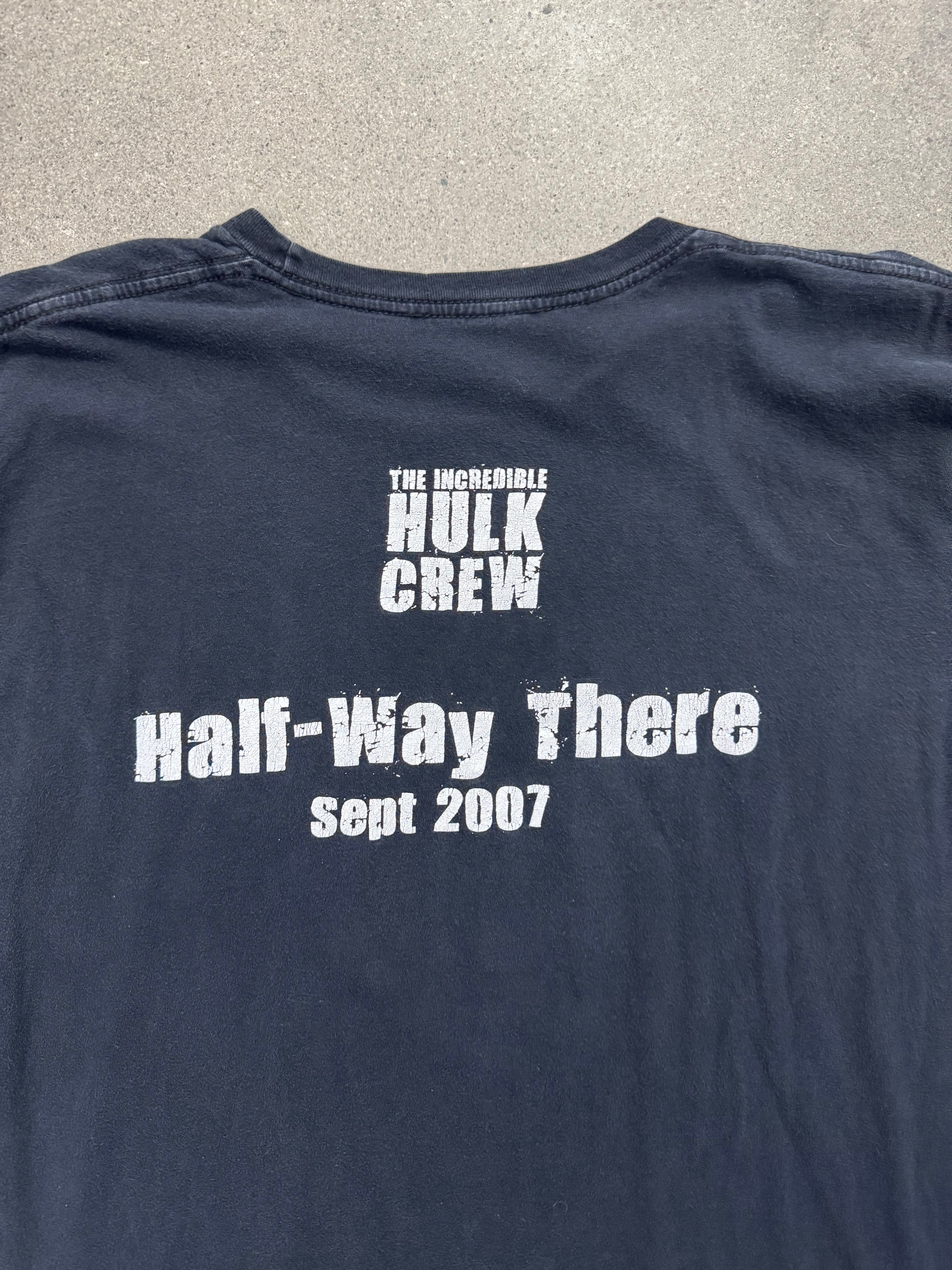 2007 The Incredible Hulk Movie Production Crew T-Shirt - L