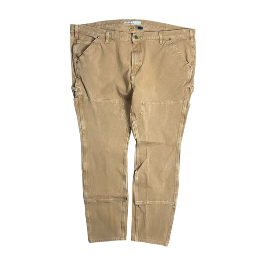 Carhartt Beige Double Knee Work Pants - 24W