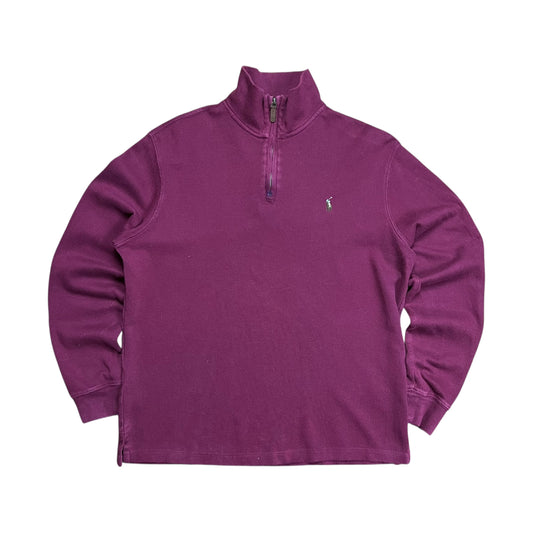 Polo Ralph Lauren Rib State Quarter-Zip Sweater - M