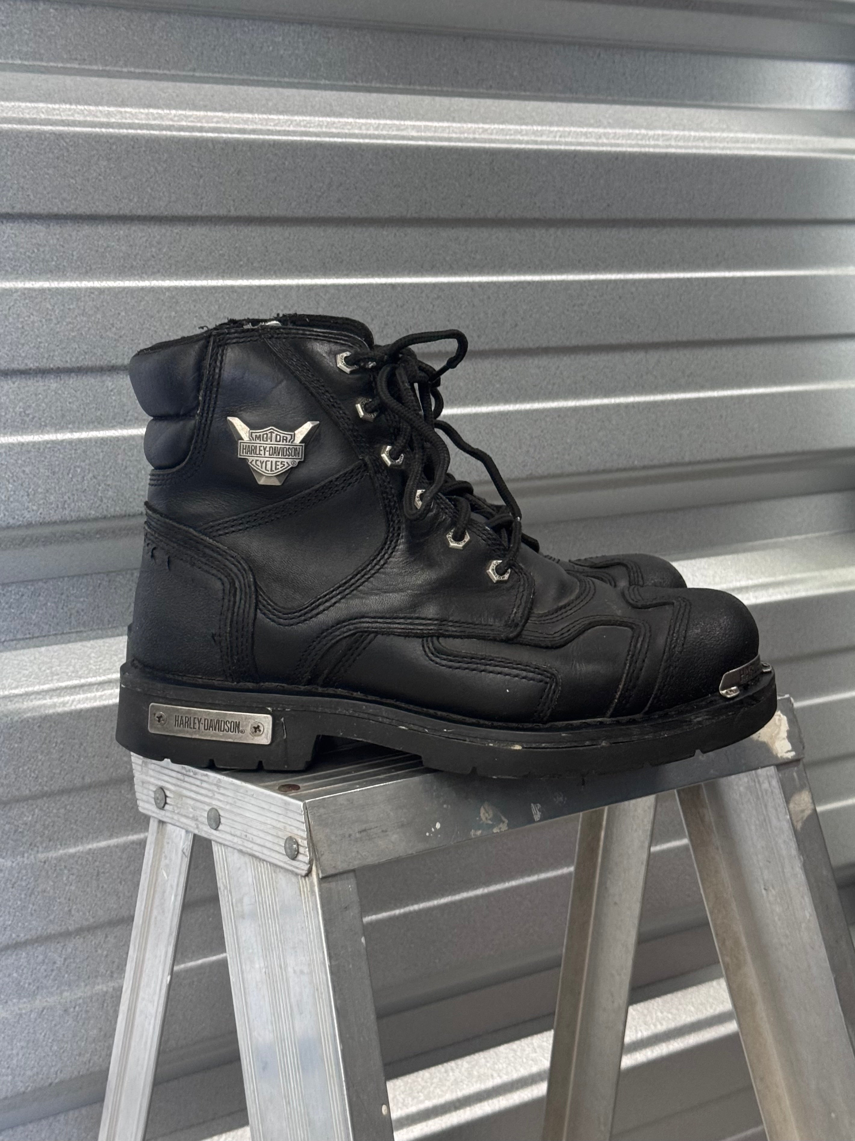 Harley-Davidson Stealth Motorcycle Riding Boots - 10.5