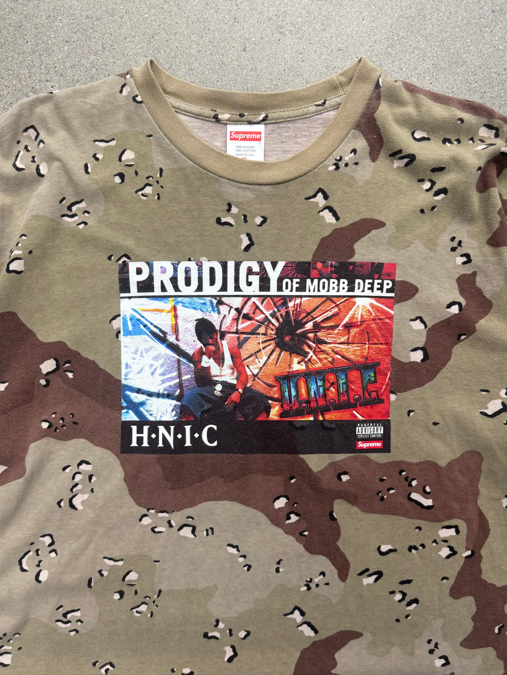 Supreme Prodigy Of Mobb Deep Camo T-Shirt - XL