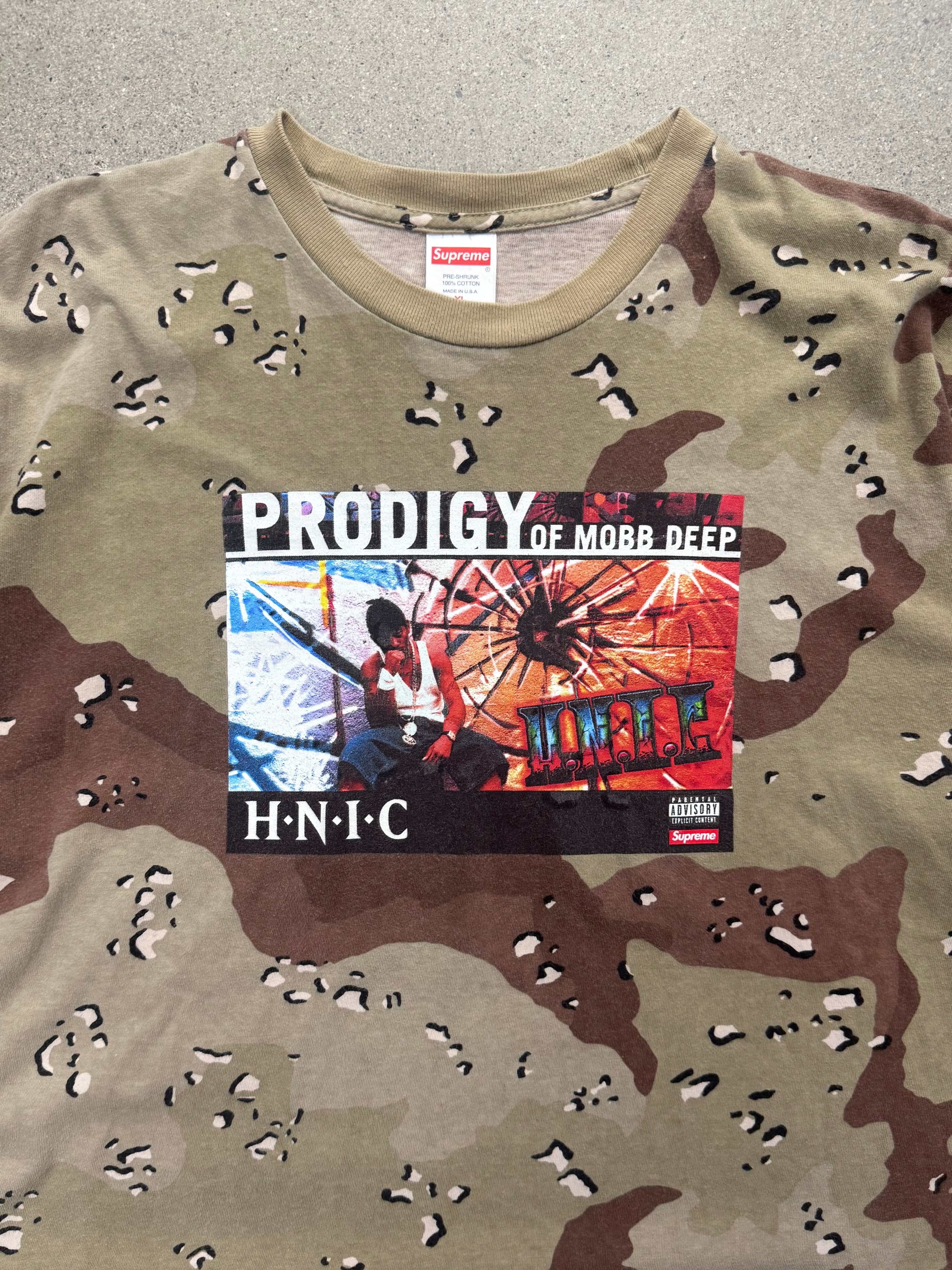 Supreme Prodigy Of Mobb Deep Camo T-Shirt - XL