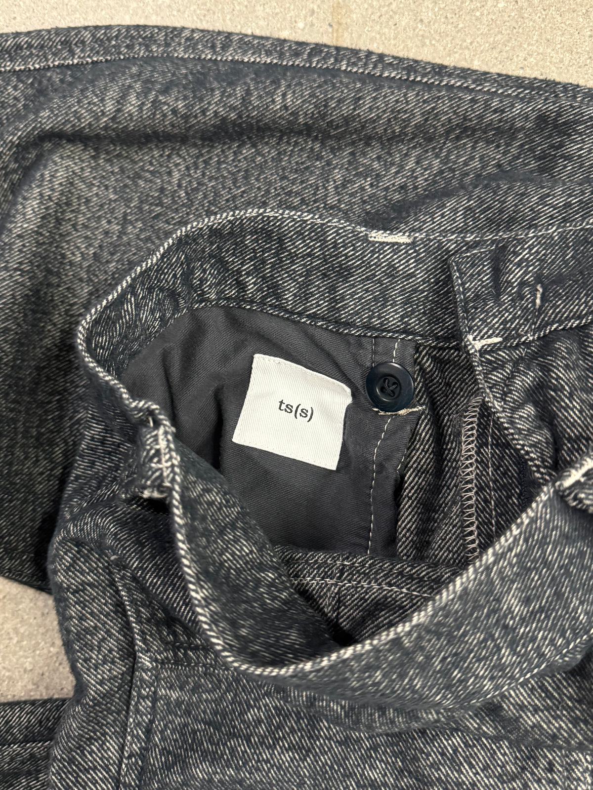 ts(s) Japanese Asymmetric Military Button Fly Pants - 31”