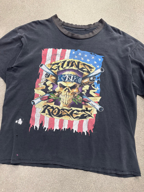 Faded 1991 Guns N' Roses Use Your Illusion Tour T-Shirt - XL