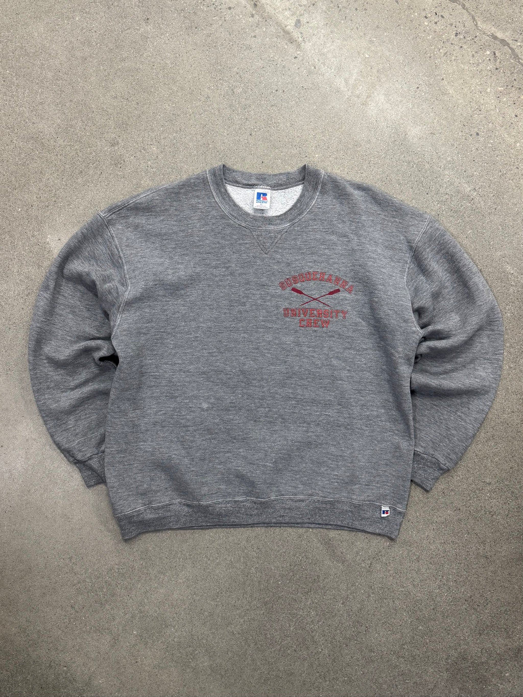 Russell Athletic Susquehanna University Crew Crewneck Sweatshirt - L