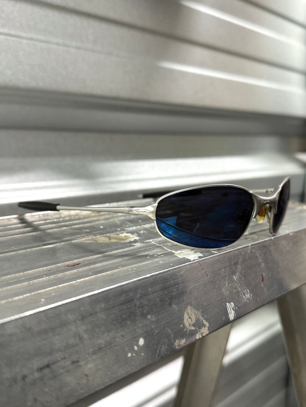 Oakley A Wire Gen 1.0 Ice Iridium Sunglasses