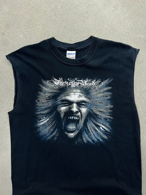 Thine Eyes Bleed Sleeveless Punk Shirt - L