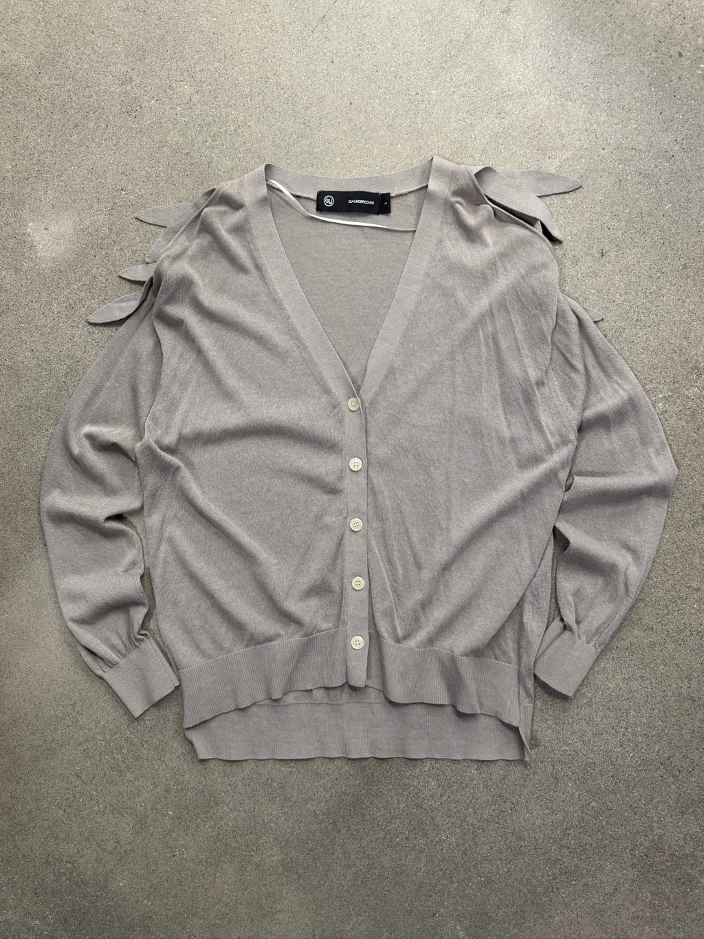GU x Undercover Knit Cardigan Sweater - L