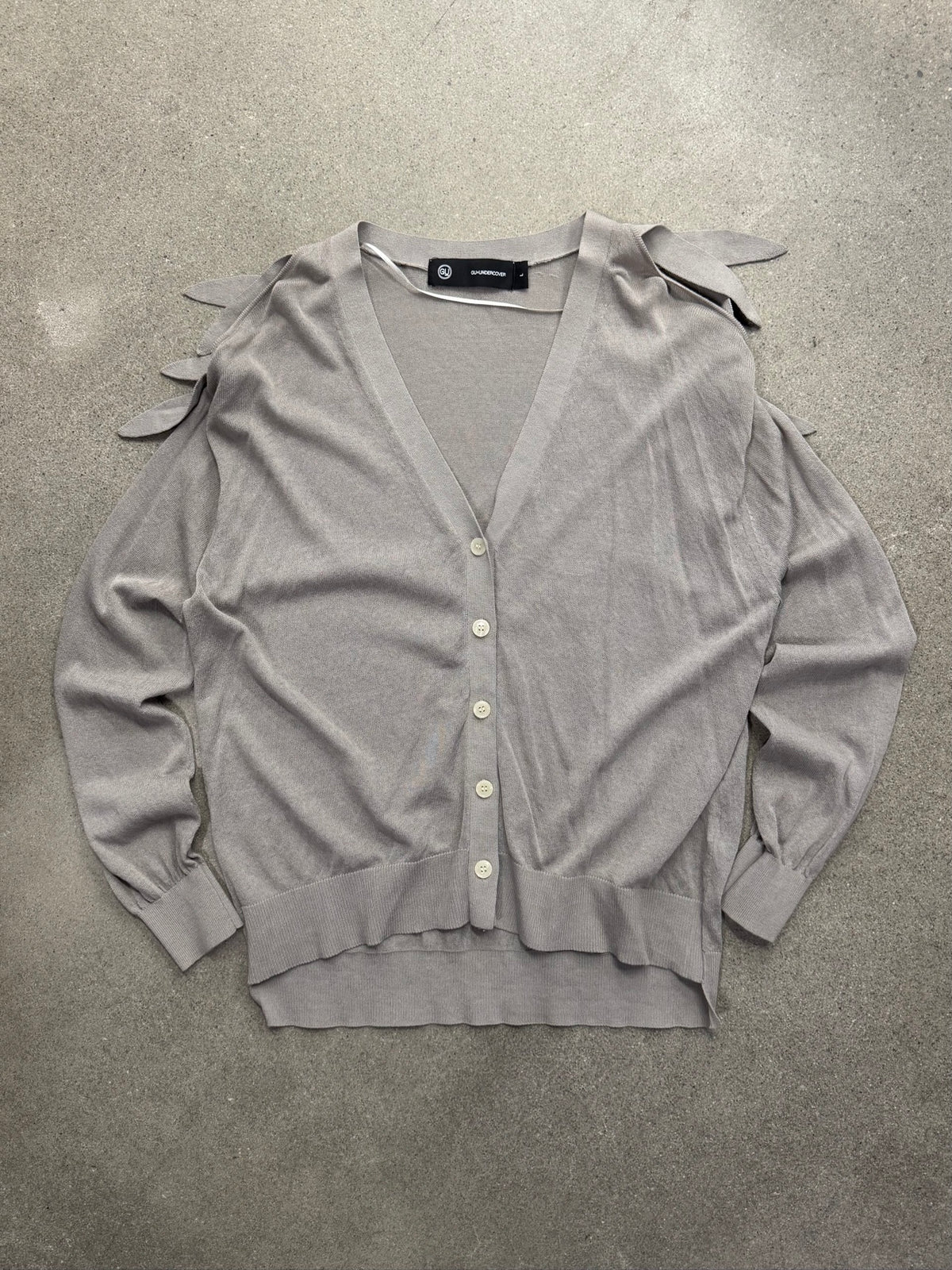 GU x Undercover Knit Cardigan Sweater - L