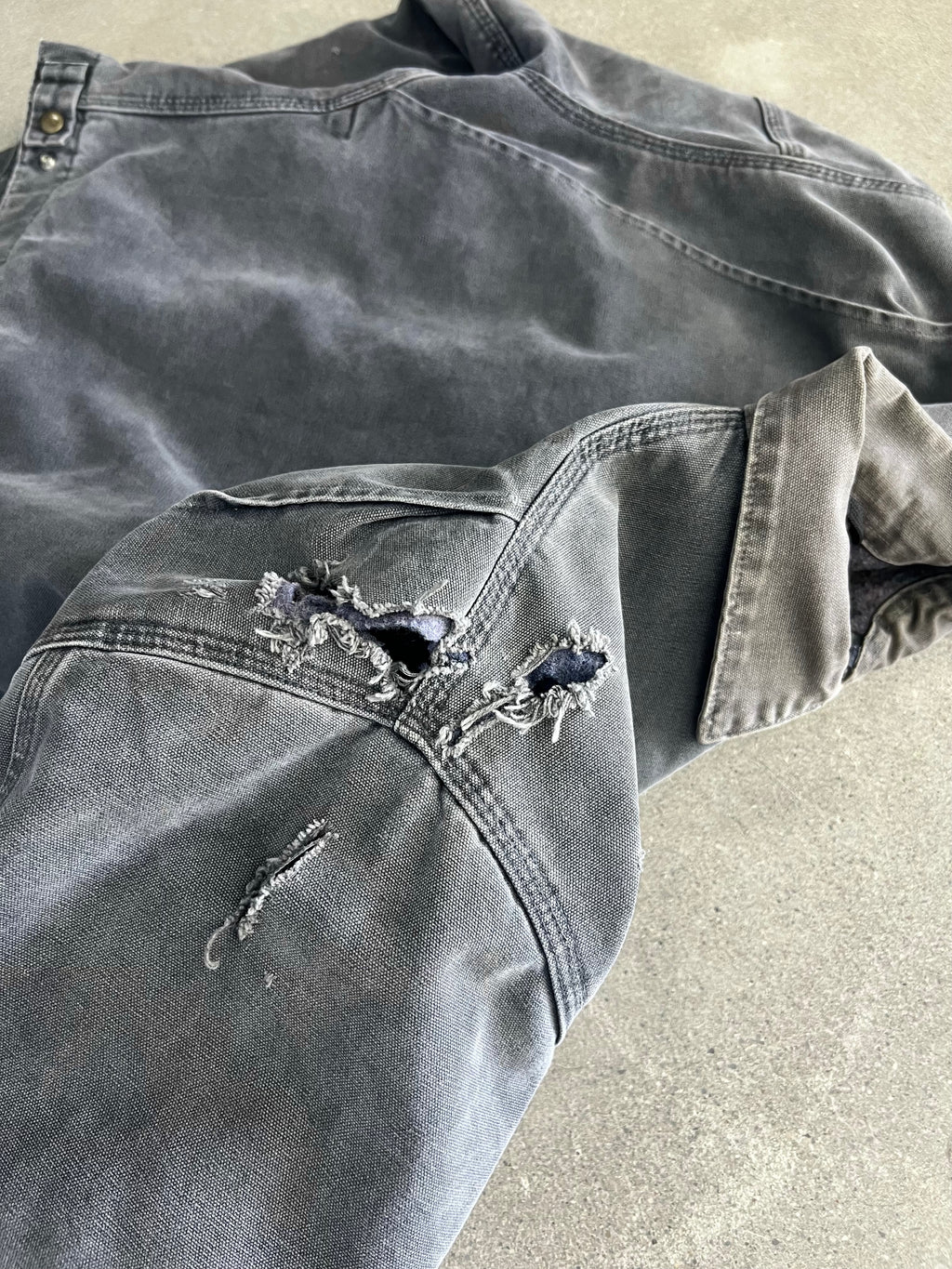 Faded Carhartt Detroit Jacket - XXL