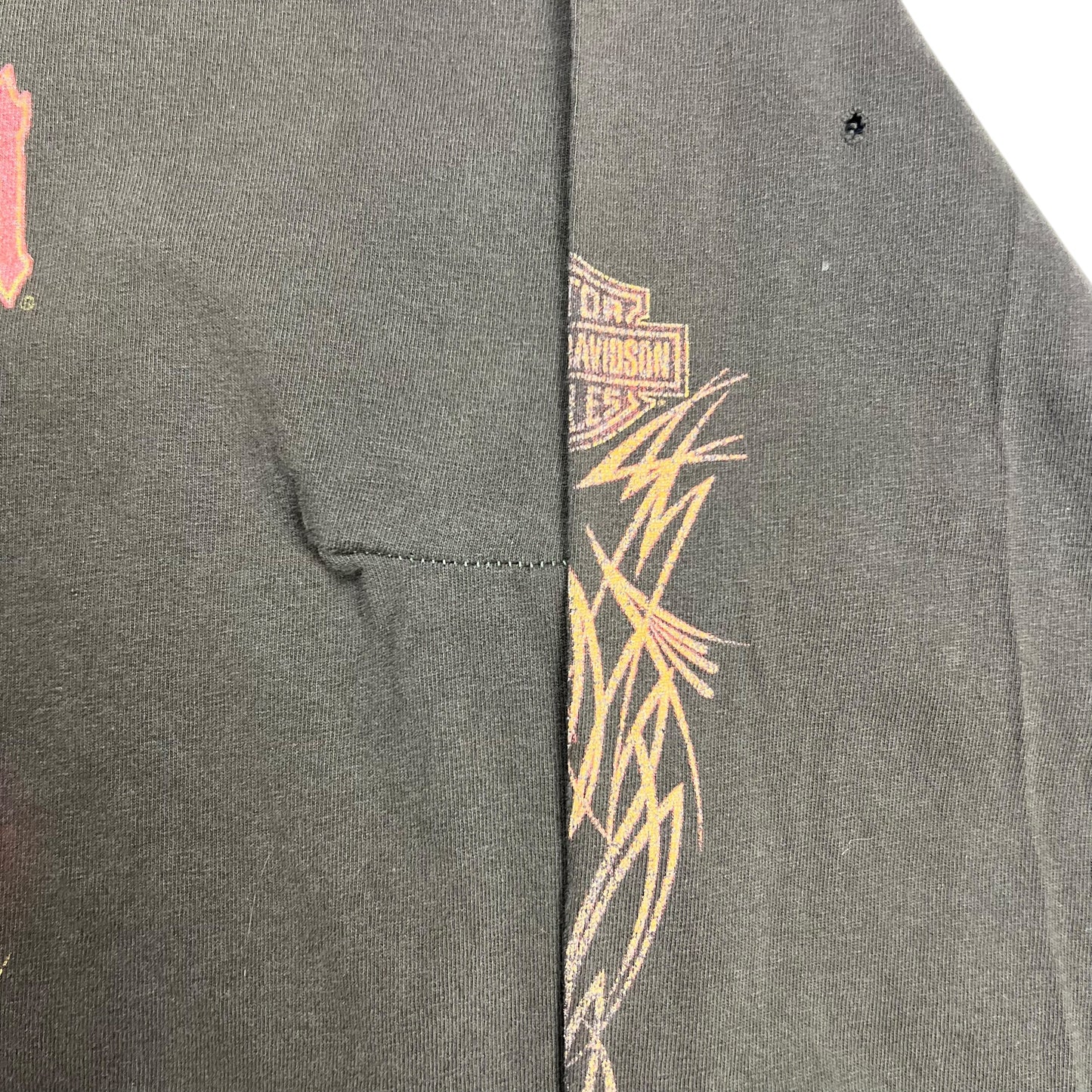 2006 Faded & Reworked Harley-Davidson “Chunky River” Long sleeve - L