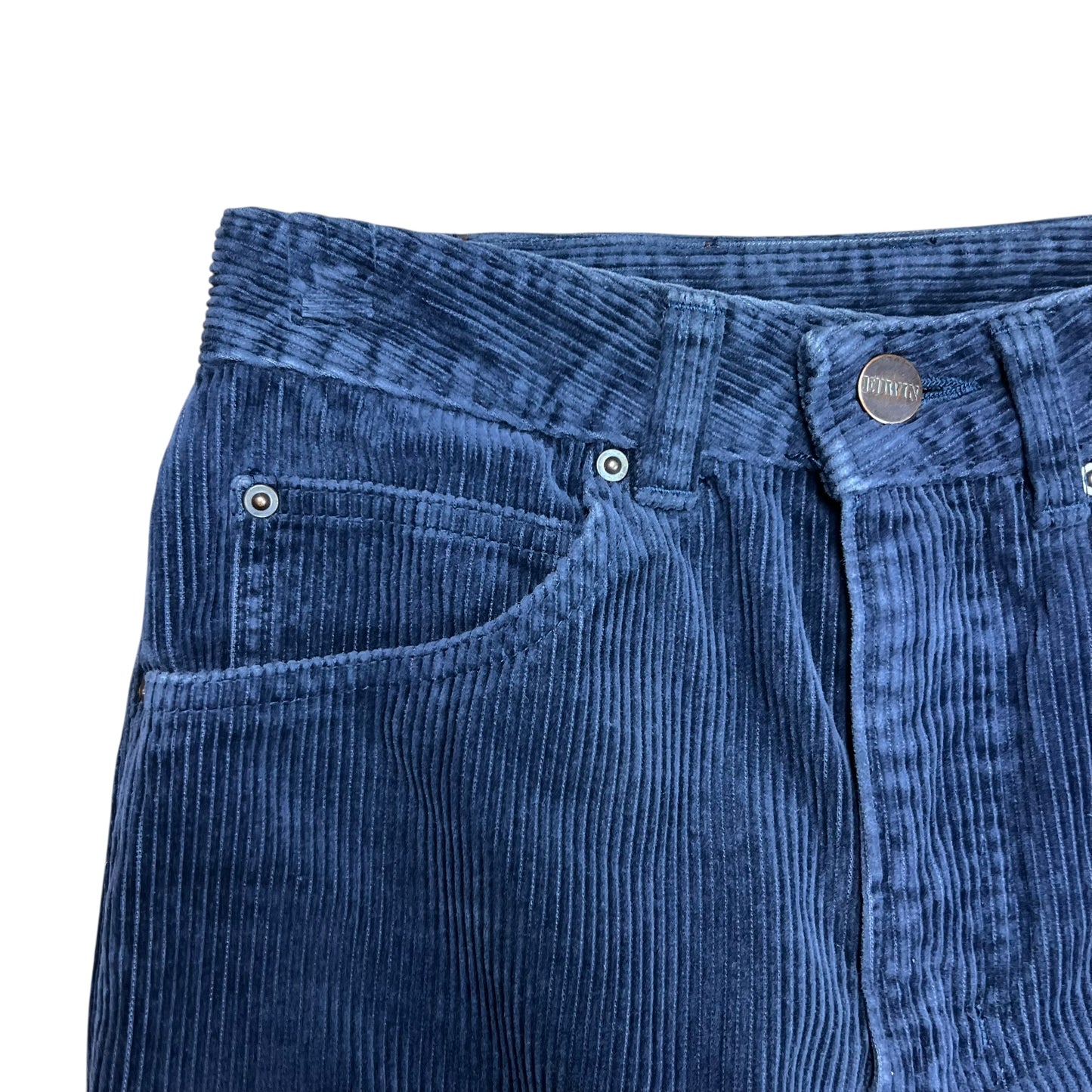 Edwin Japan Navy Corduroy Pants - 26"