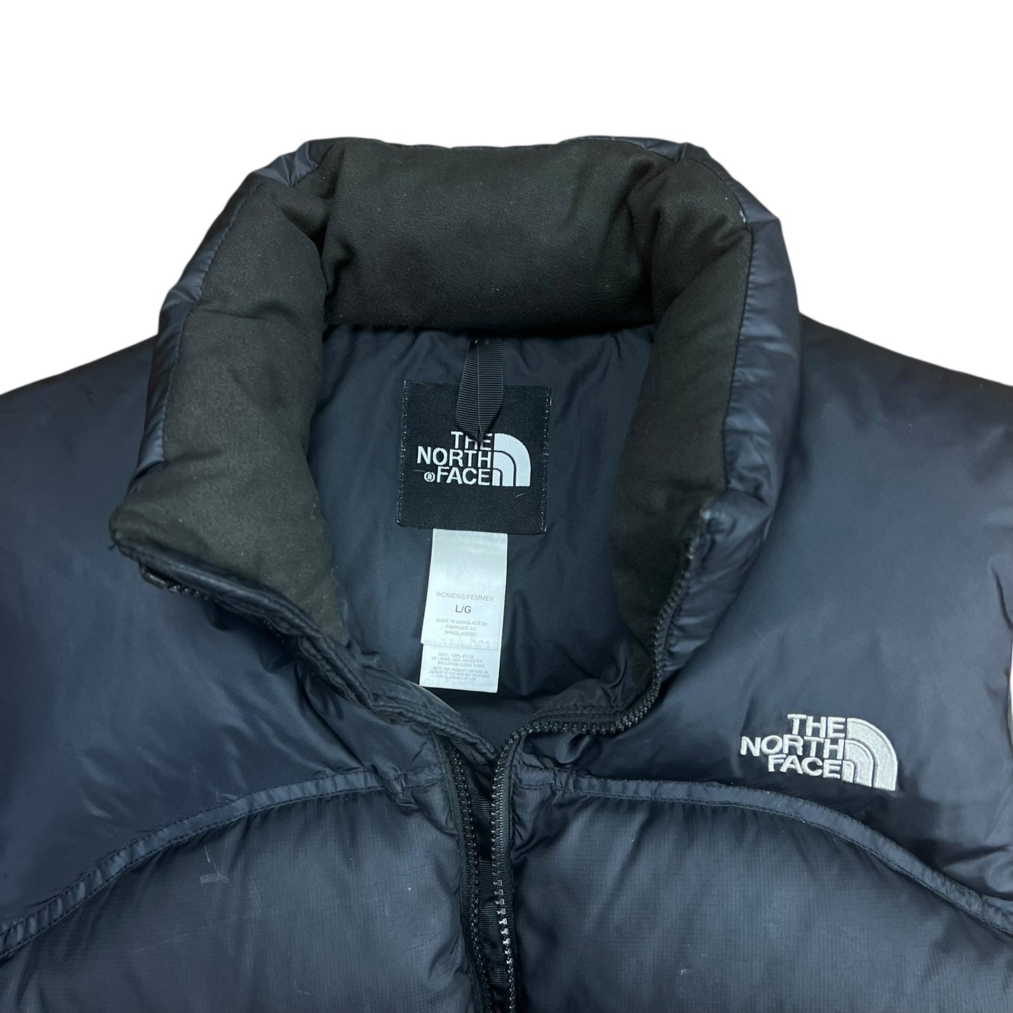 The North Face 700 Series Black Puffer Vest - M