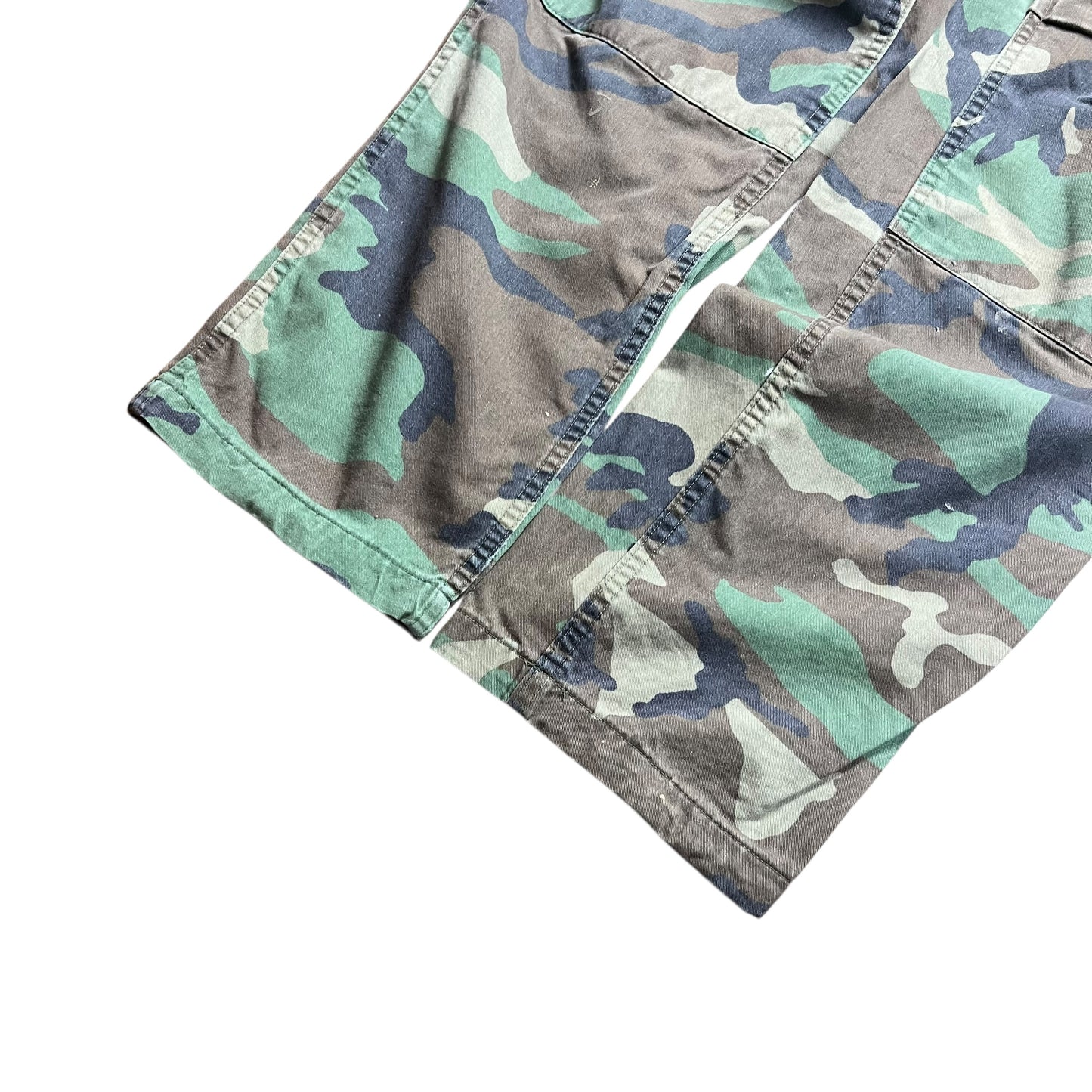 Woodland Camo ARMY Cargo Pants - 30"