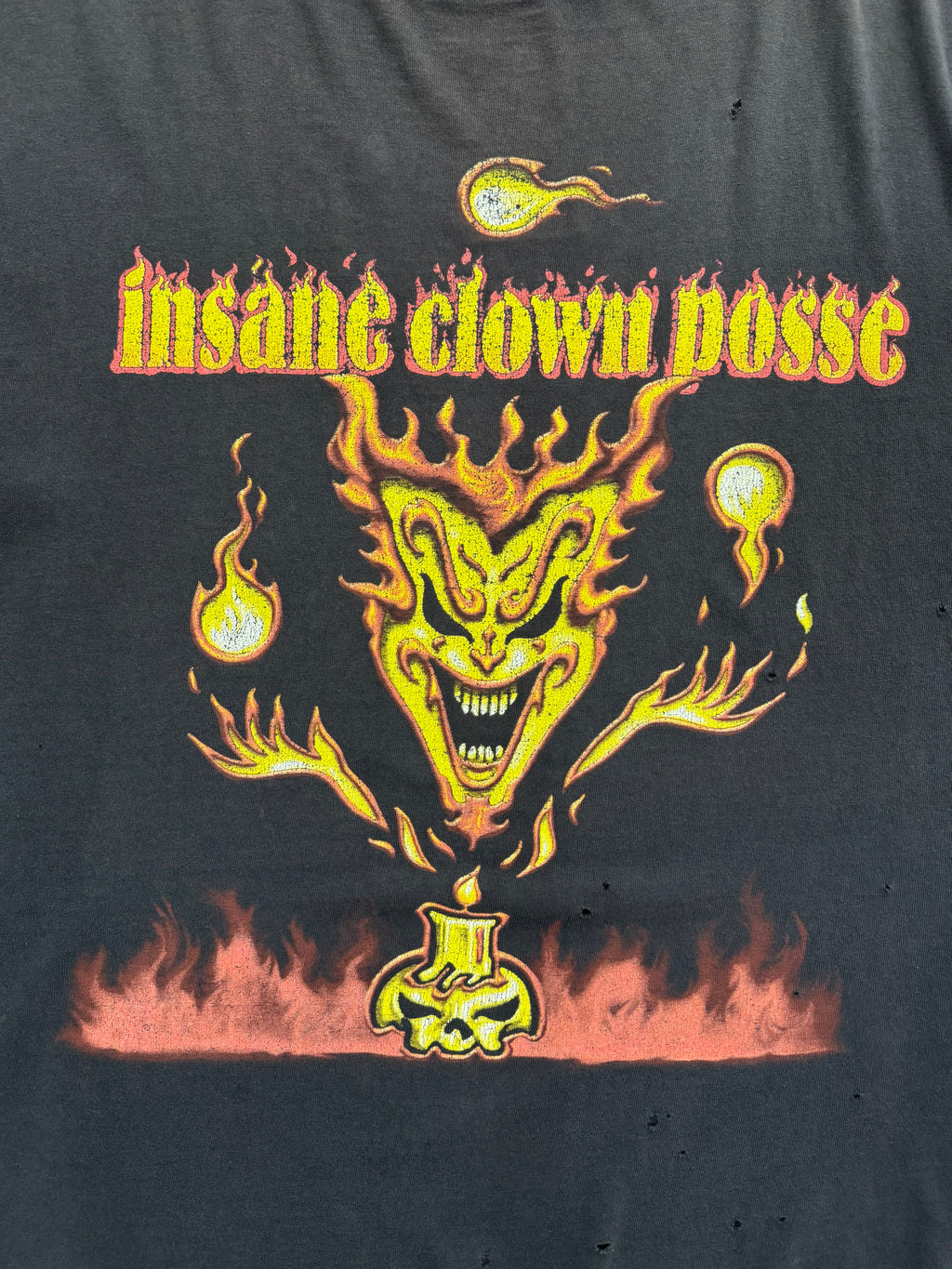 1999 Insane Clown Posse Juggalo Flame T-Shirt - XL
