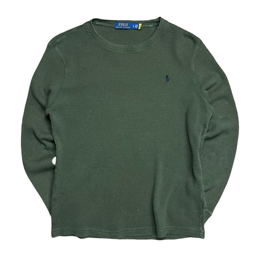 Polo Ralph Lauren Waffle-Knit Thermal Shirt - L