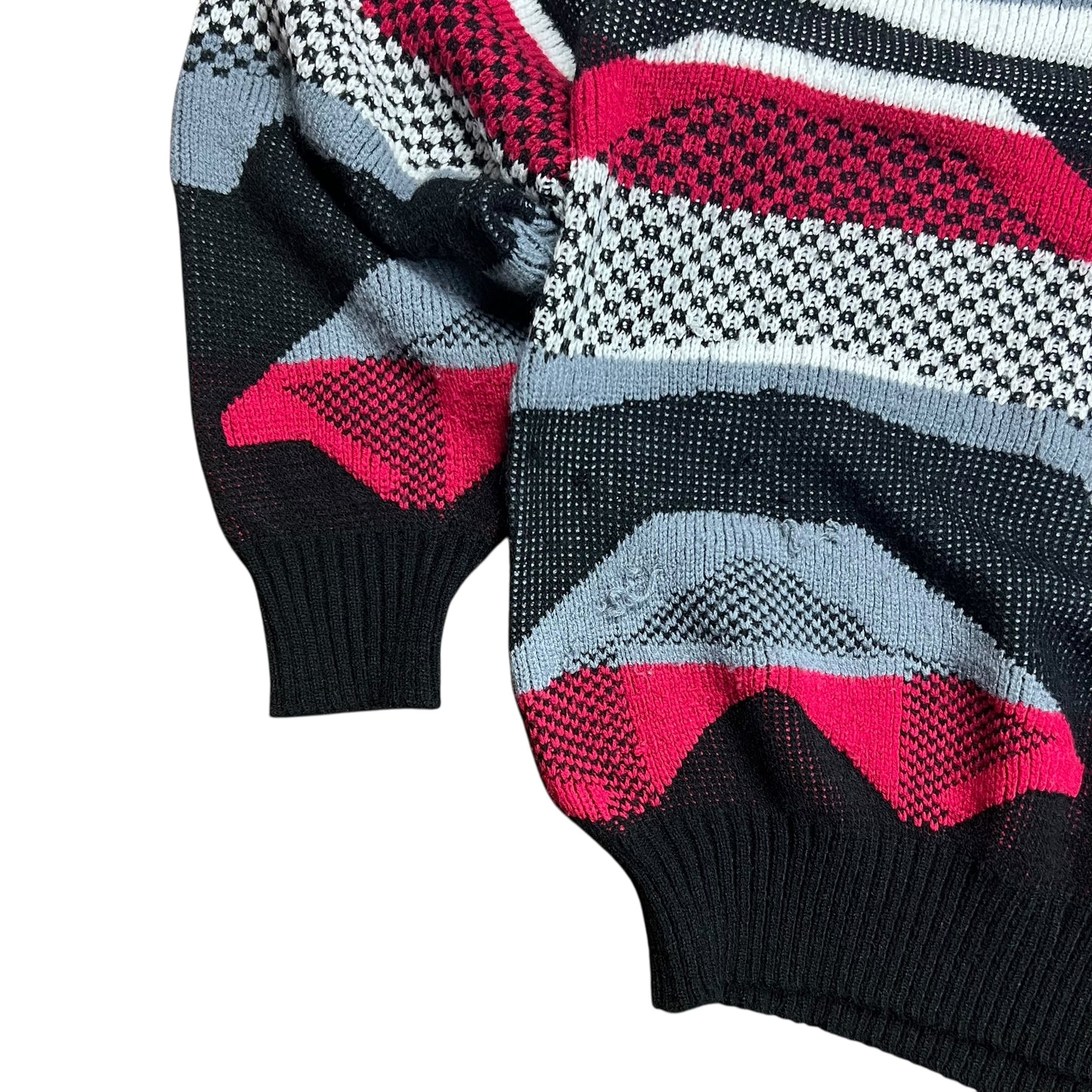 Sears Multi-colored Knit Sweater - XL