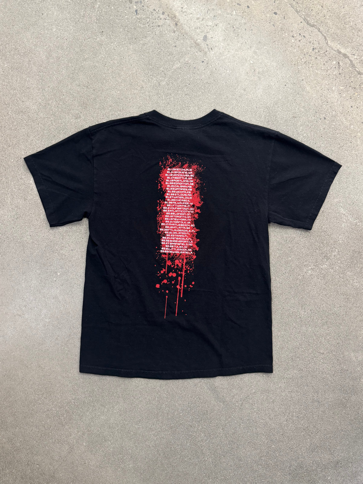 2005 Hinder Extreme Behaviour Tour T-Shirt - M