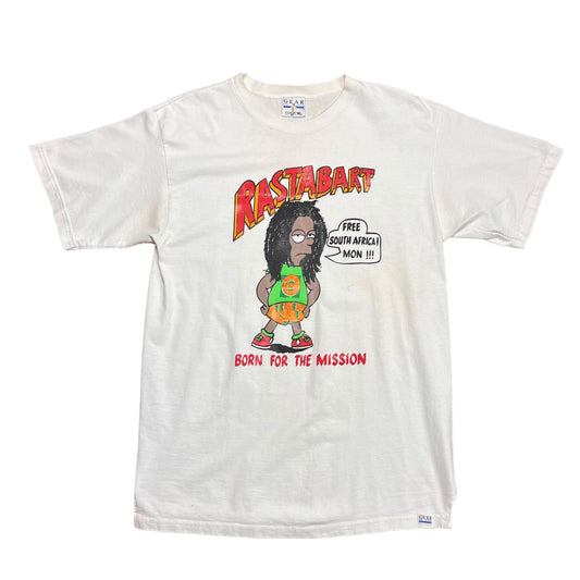 90's Bootleg Rasta Bart T-shirt - XL