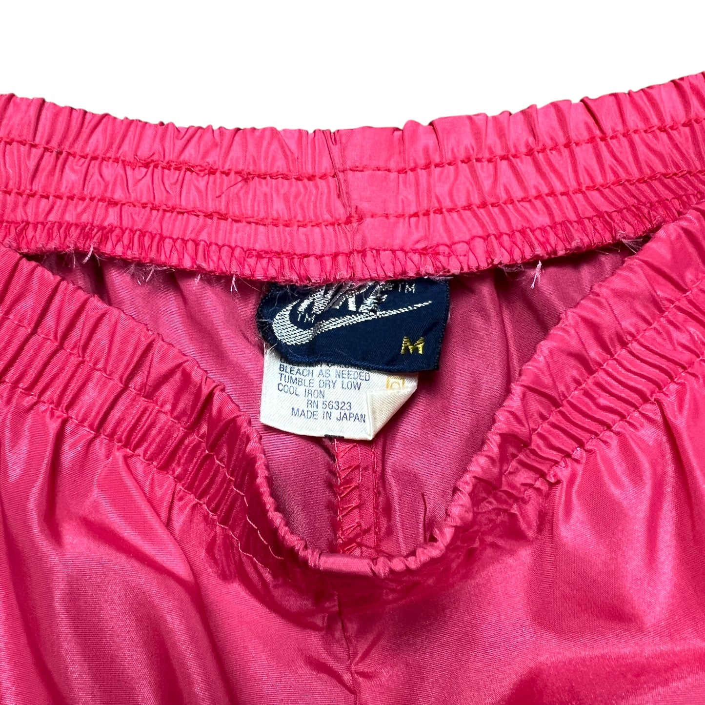 Nike Pink Nylon Track Pants - M