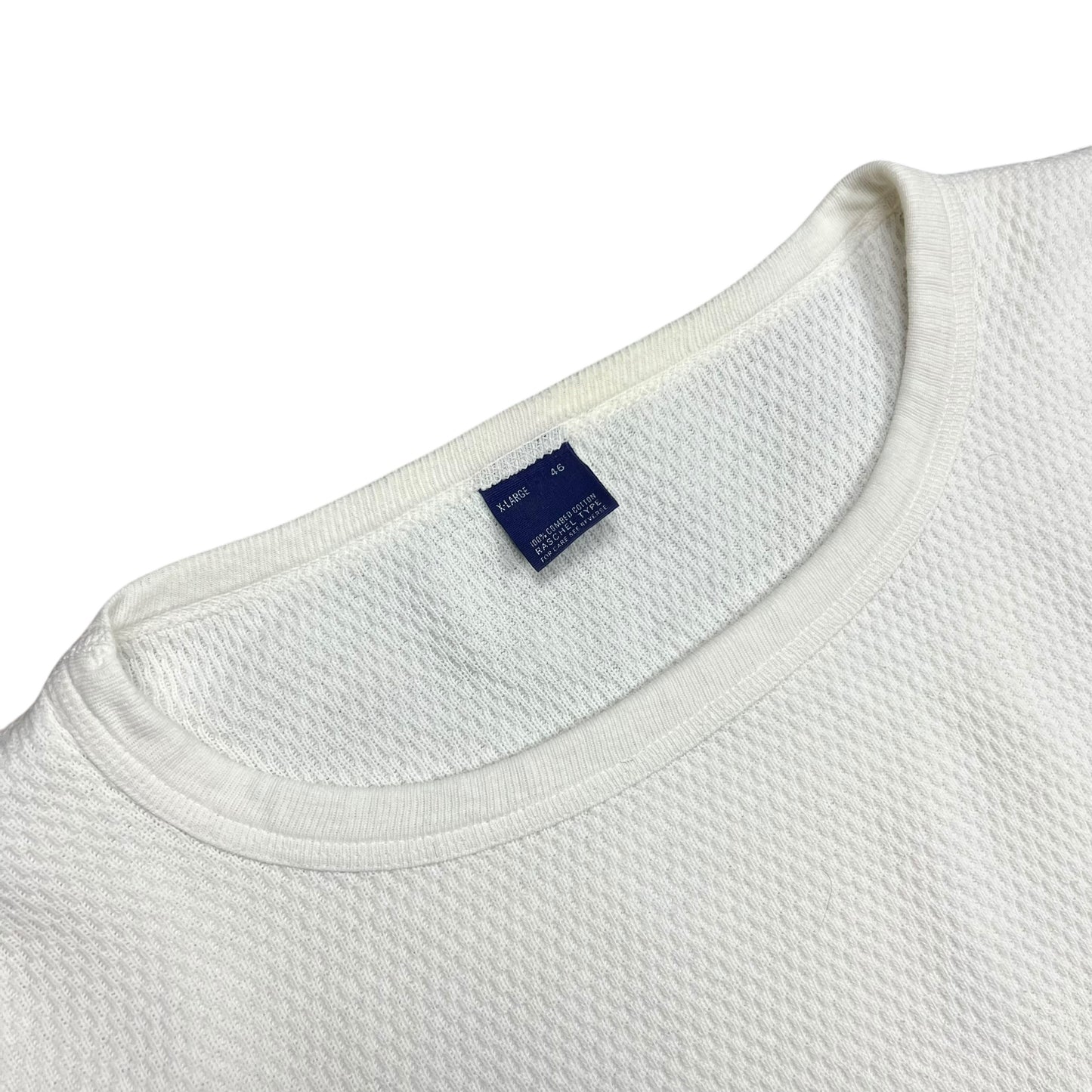 Rascal Type Waffle-Knit Thermal Long-sleeve Shirt - L