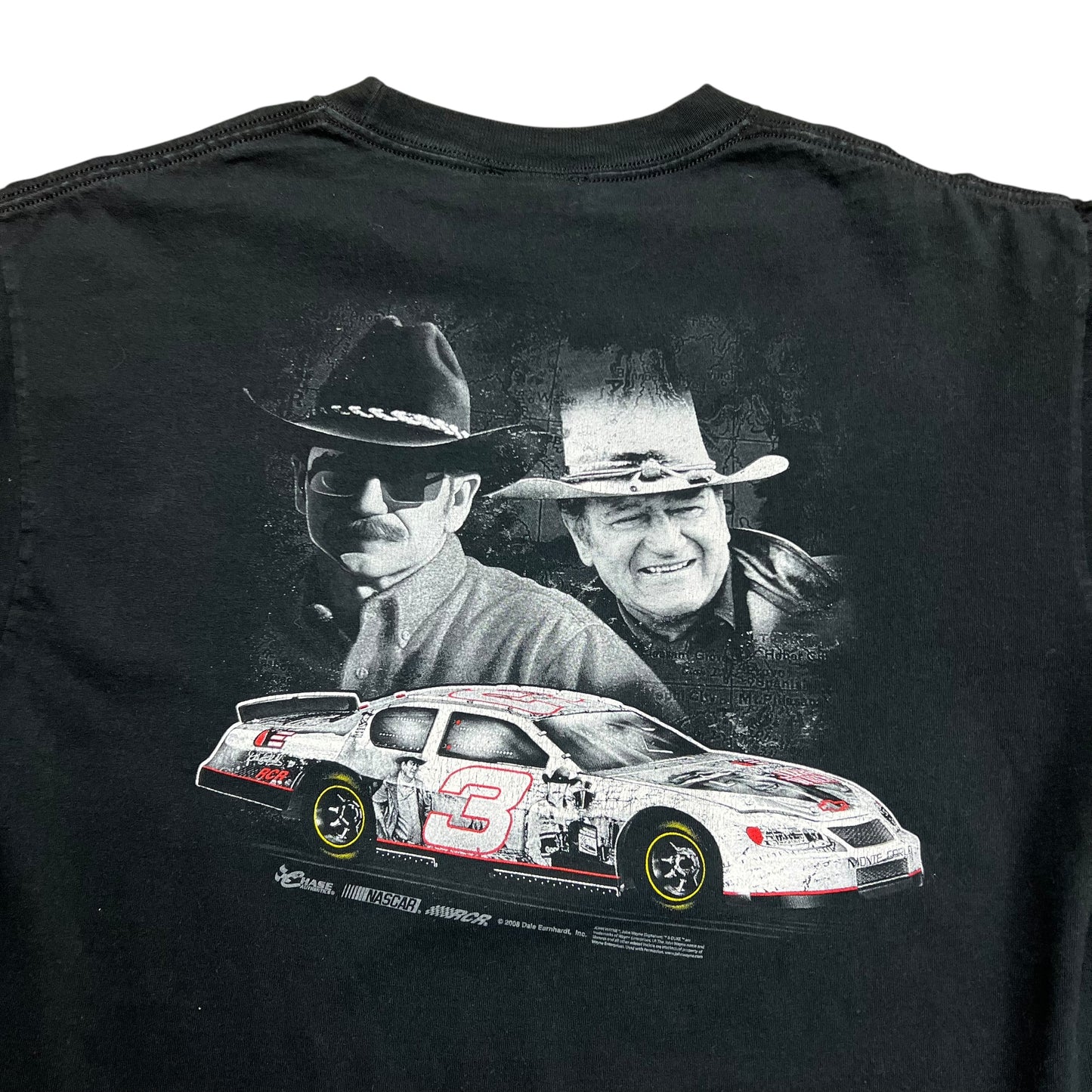 2008 Dale Earnhardt Jr. & John Wayne NASCAR Long-sleeve Shirt - L