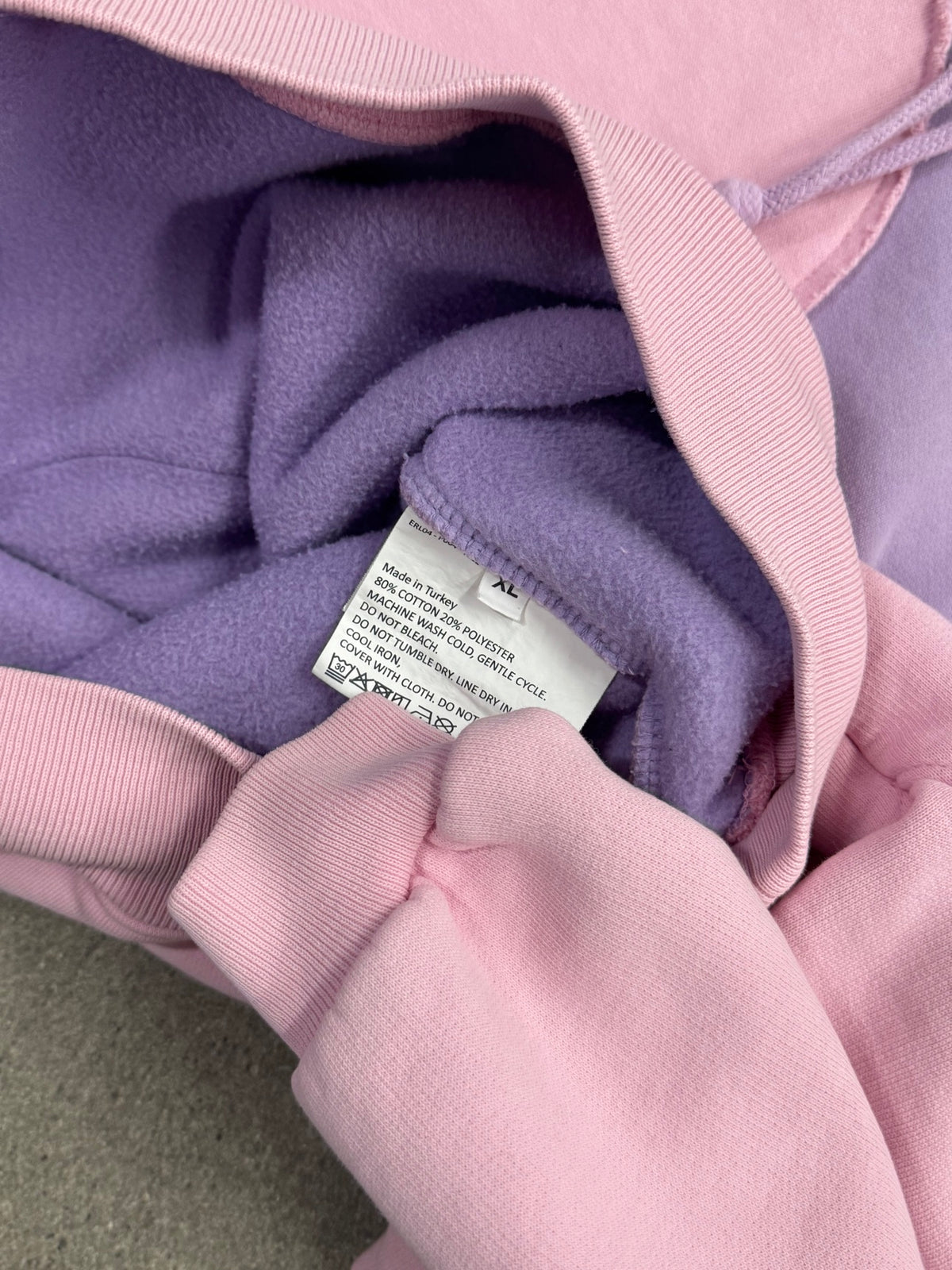 ERL Swirl Pullover Hoodie - XL