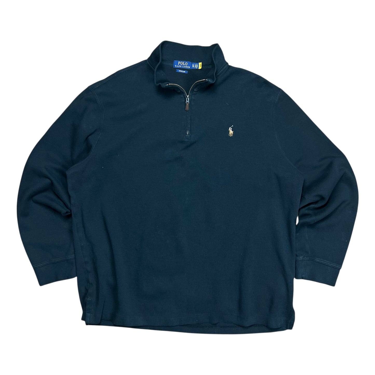 Polo Ralph Lauren Estate Rib Quarter-Zip Sweater - XL
