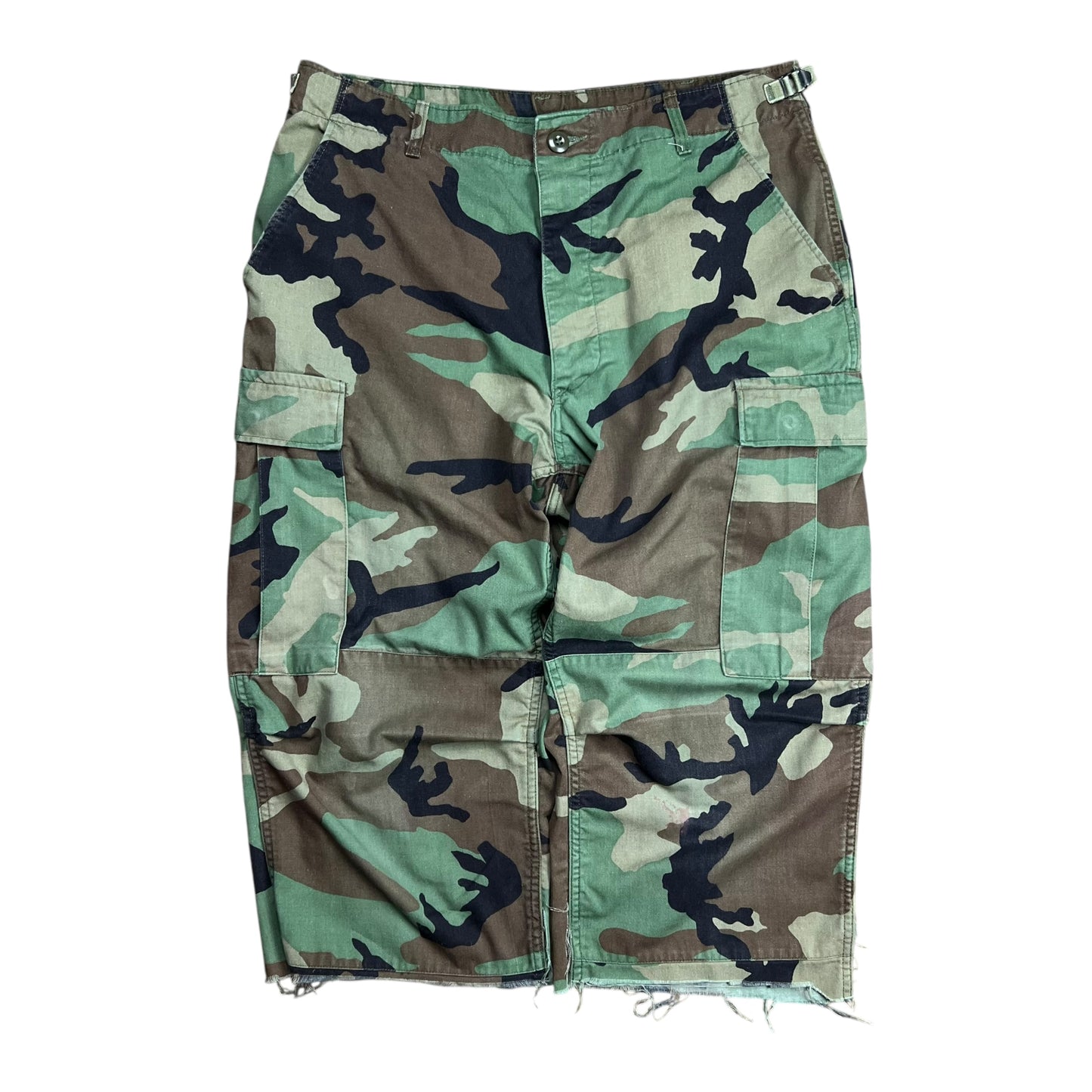 ARMY Woodland Camo Capris - 34"