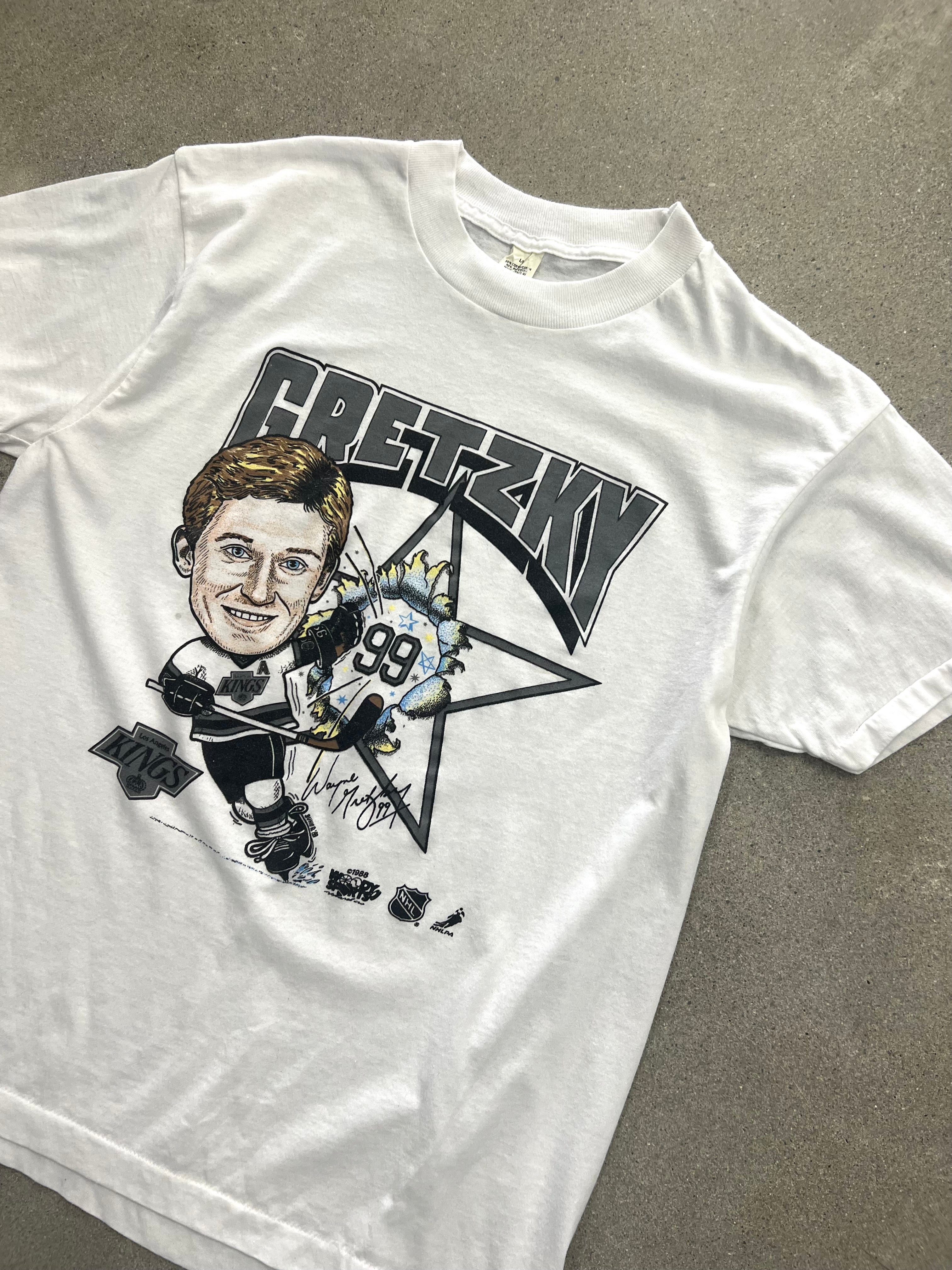 1988 Los Angeles Kings Wayne Gretzky NHL T-Shirt - M