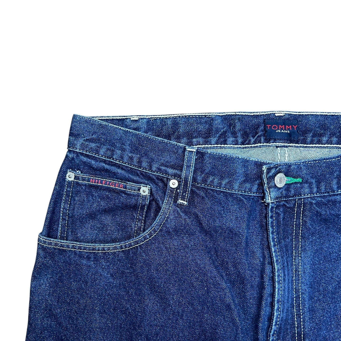 Tommy Hilfiger Side Stripe Relaxed Denim Jeans - Size 36”