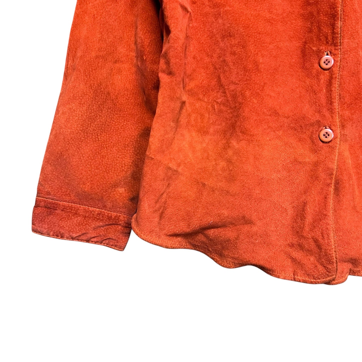 Pendleton Made in USA Rustic Orange Leather Jacket - L