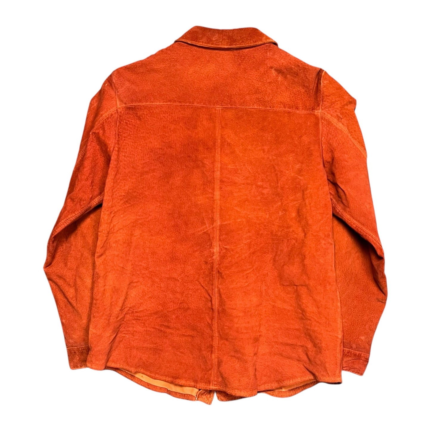 Pendleton Made in USA Rustic Orange Leather Jacket - L