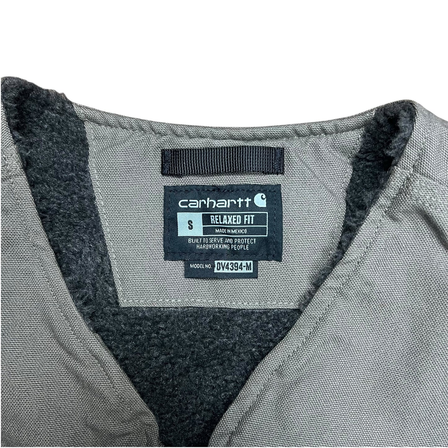 Carhartt Sherpa Lined Relaxed Fit Work Vest - S