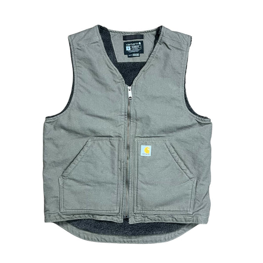Carhartt Sherpa Lined Relaxed Fit Work Vest - S
