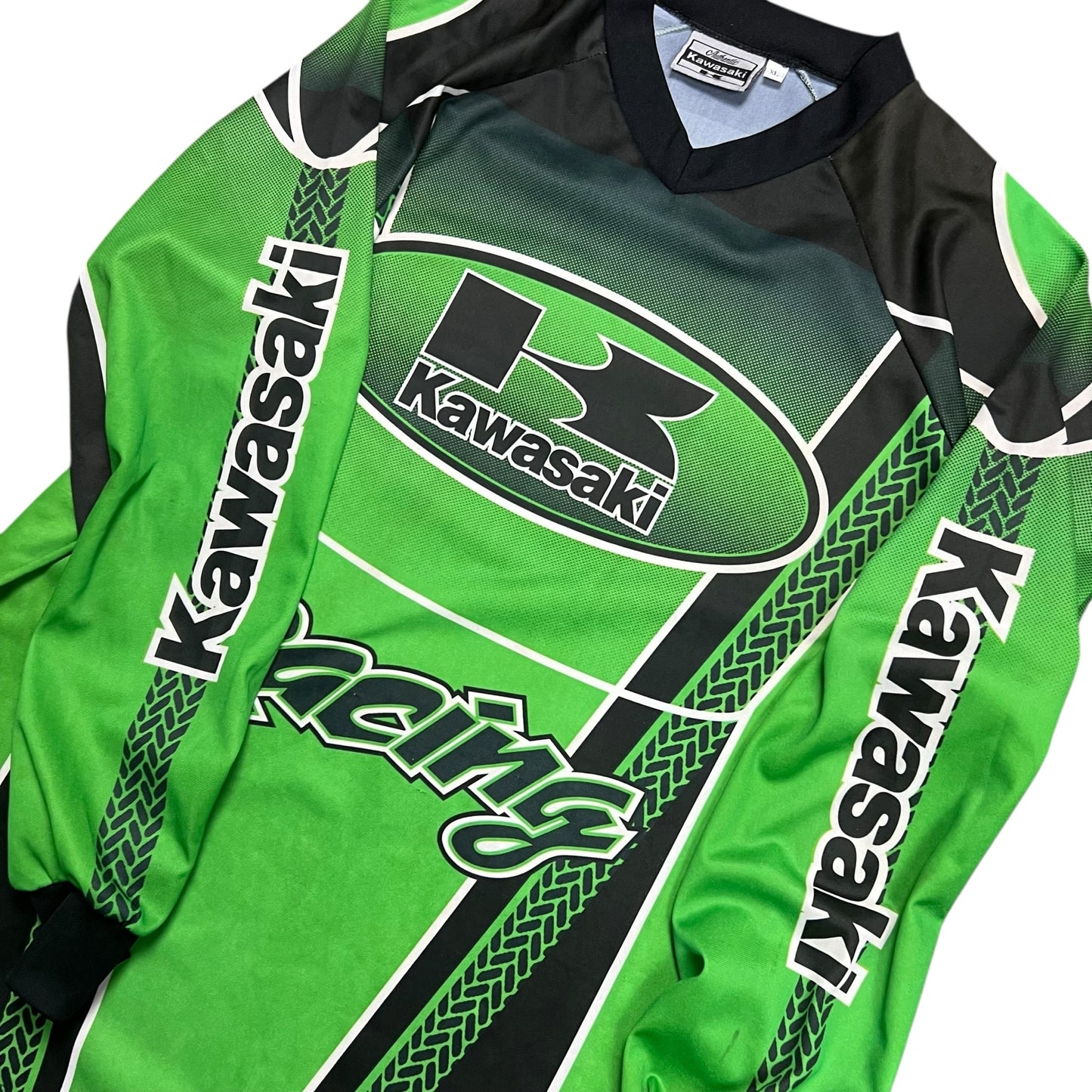Kawasaki Motocross Racing Jersey - XL