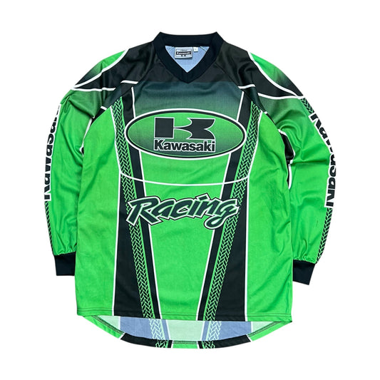 Kawasaki Motocross Racing Jersey - XL