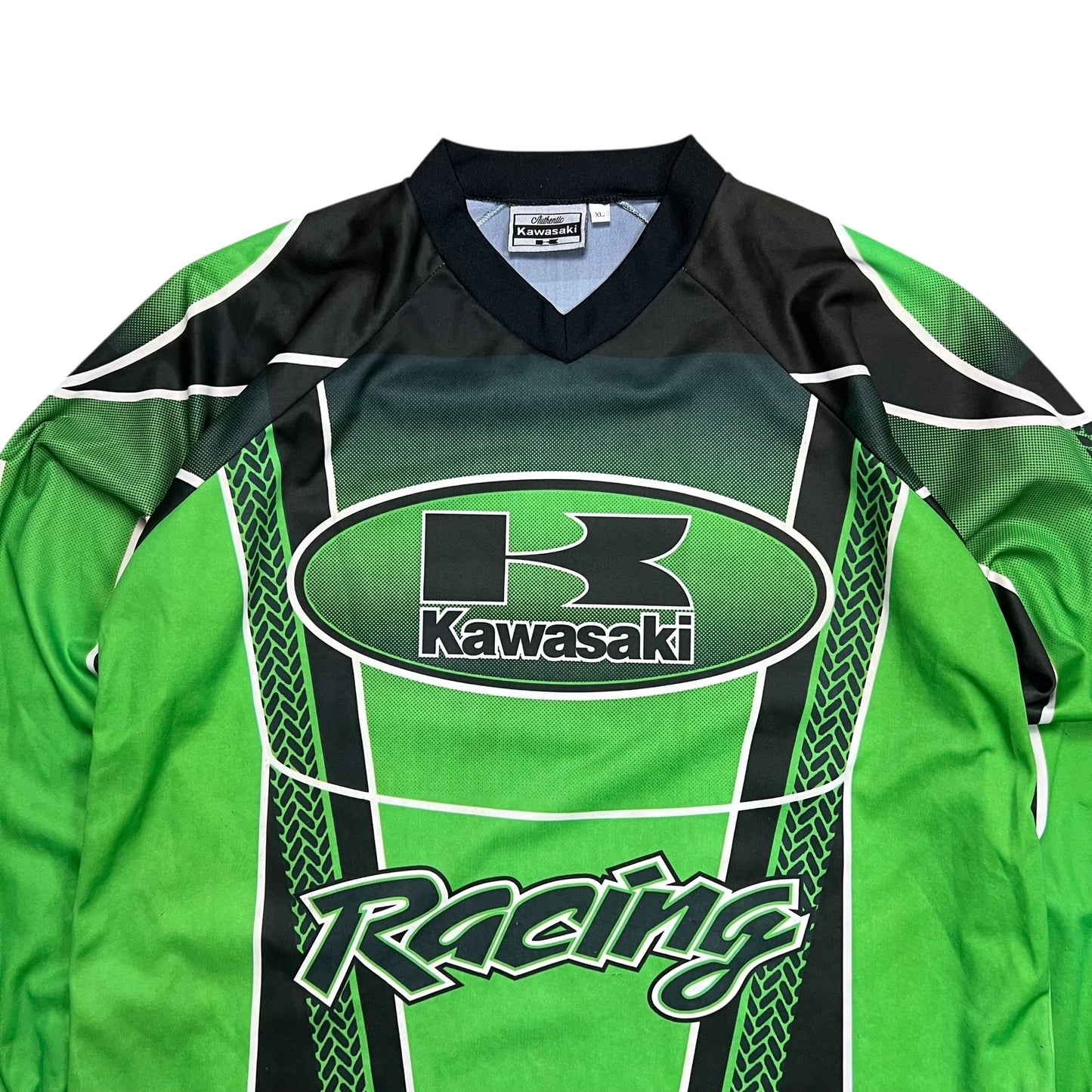 Kawasaki Motocross Racing Jersey - XL