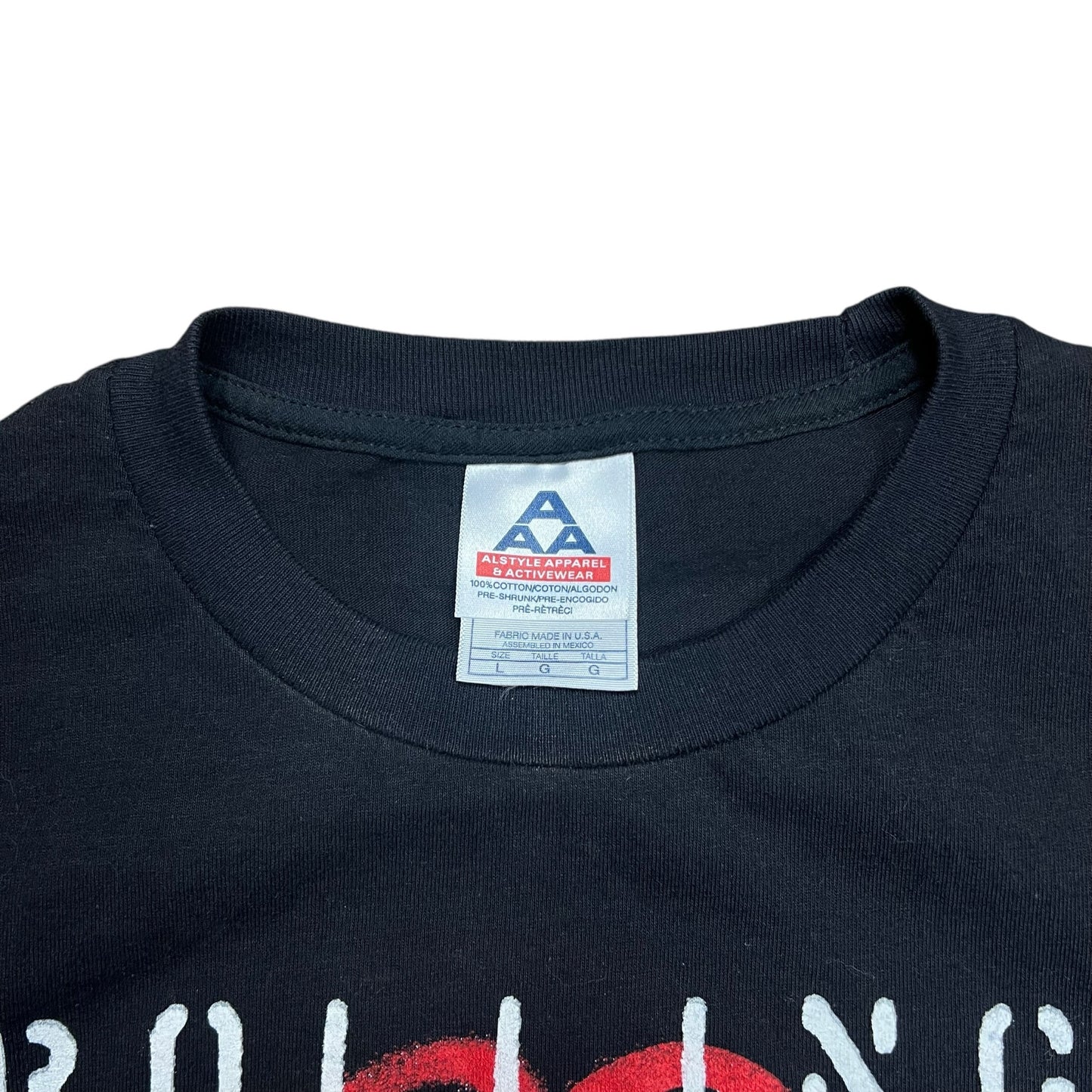 2002 Rolling Stones World Tour T-Shirt - L