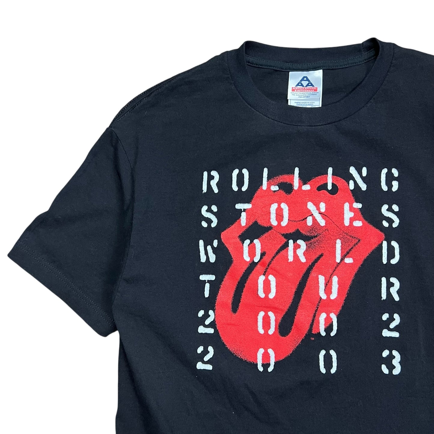2002 Rolling Stones World Tour T-Shirt - L