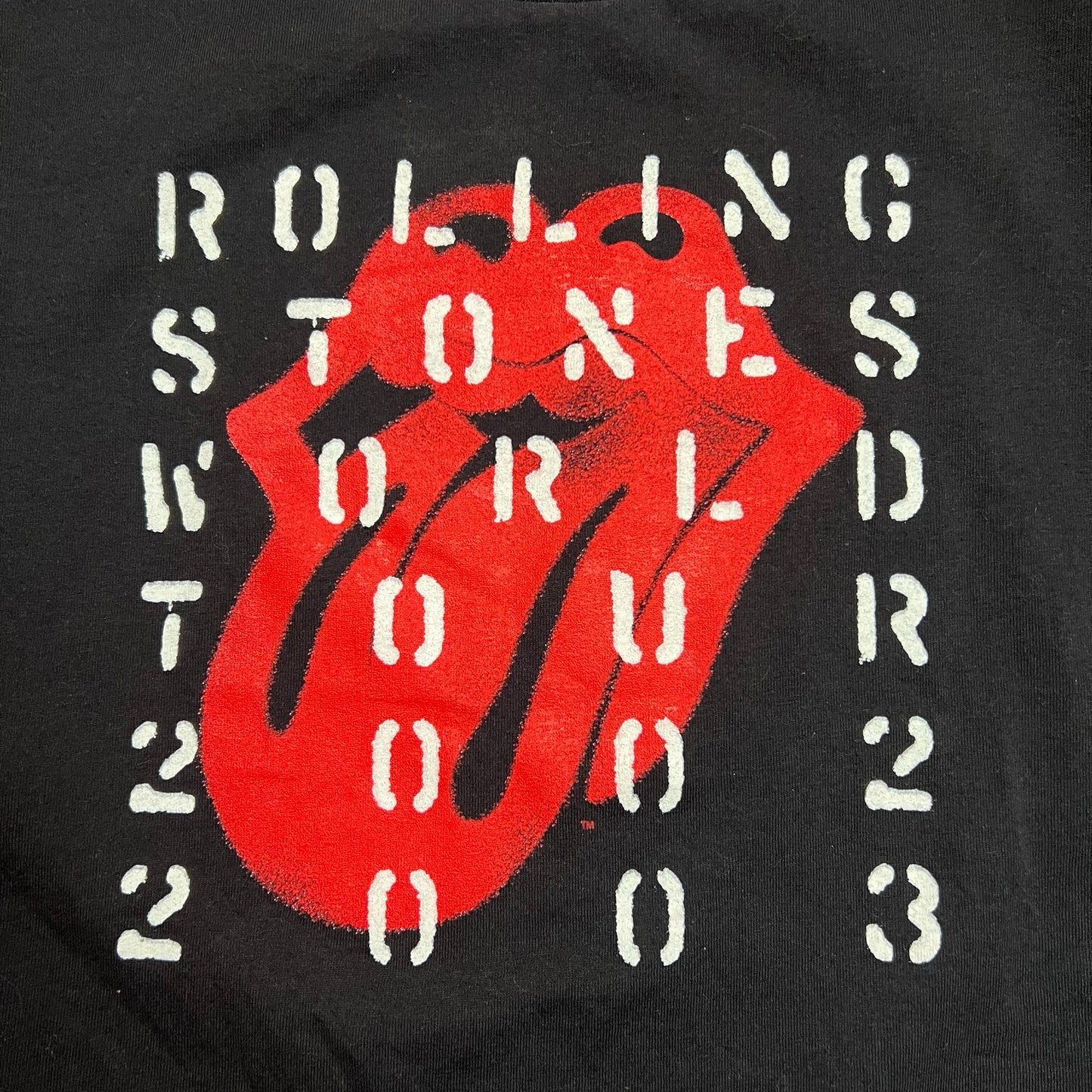2002 Rolling Stones World Tour T-Shirt - L