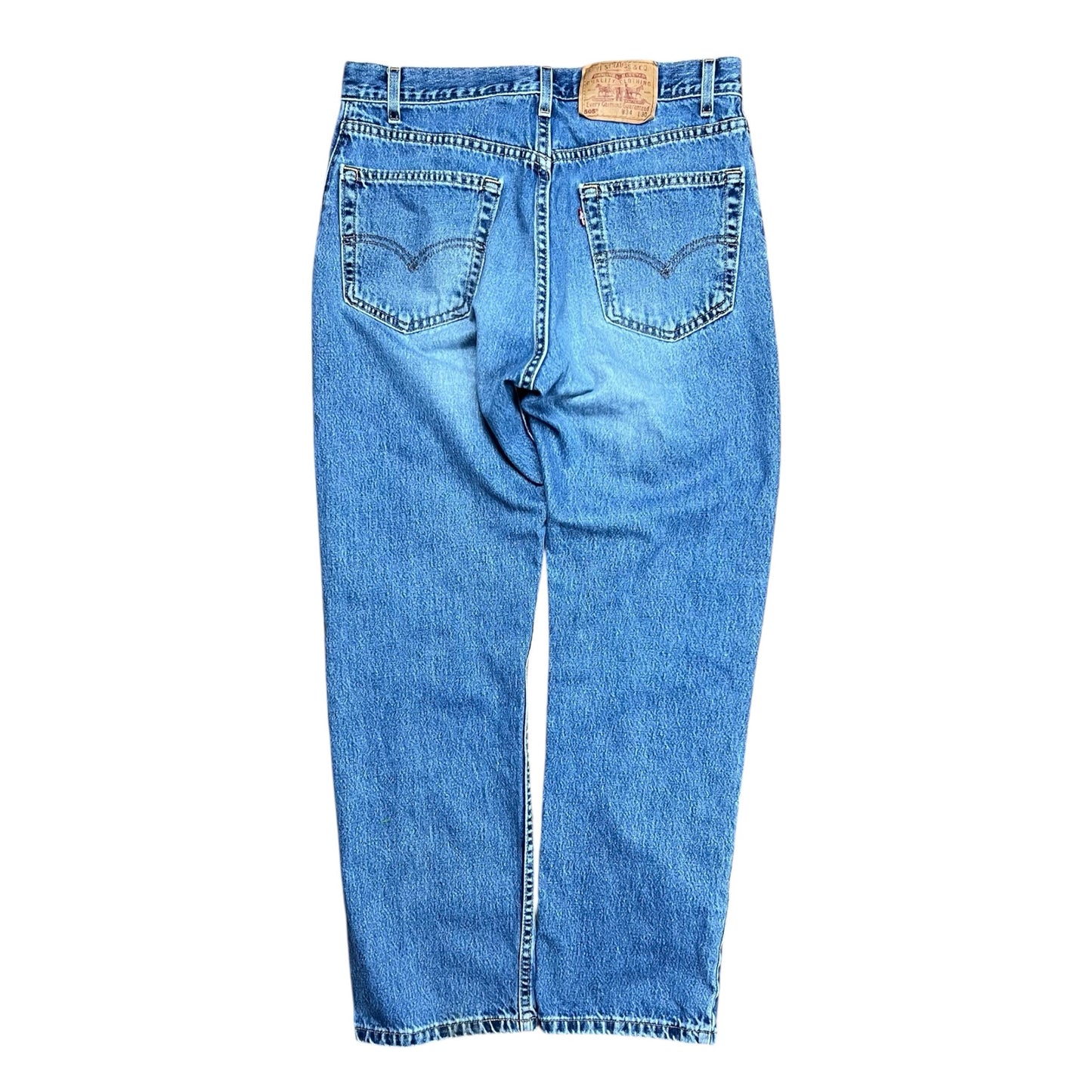 Levi’s 505 Faded Blue Jeans - 32”